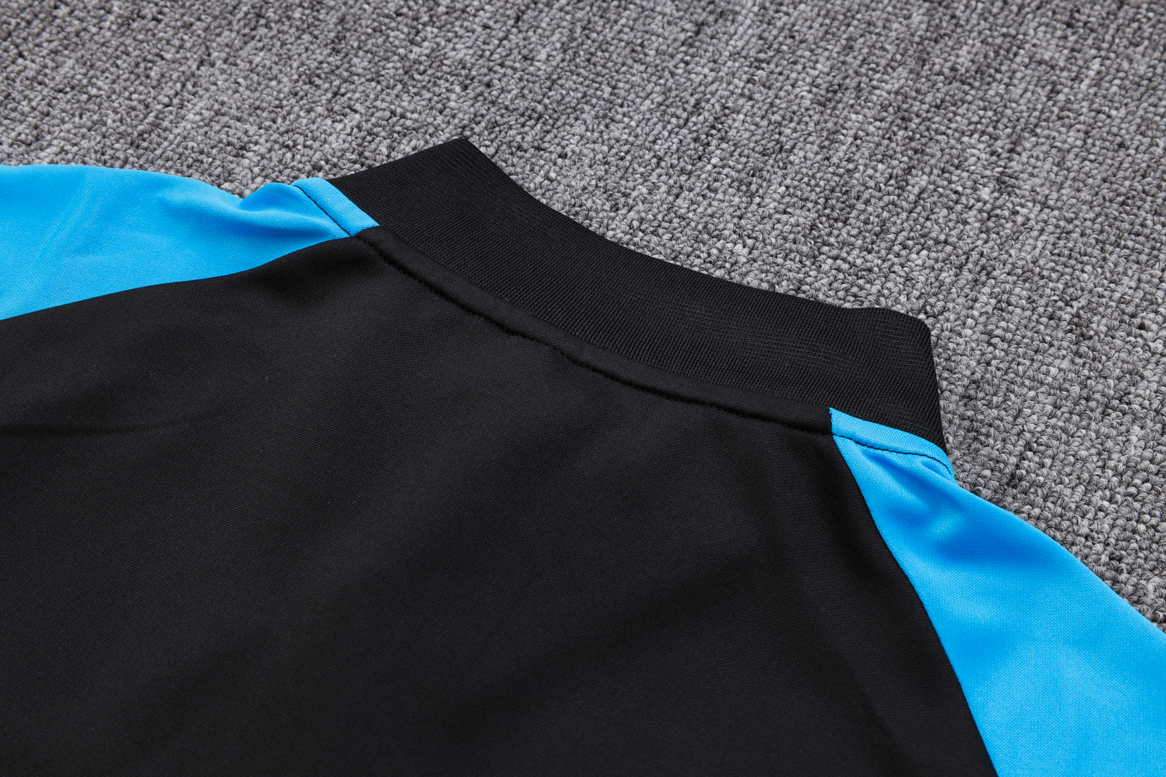 Bayern Munich 23-24 Long Sleeve Training Set -Black and Blue - SOCCERDEALSHOP