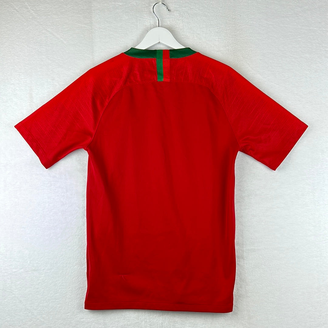 Portugal 18-19 Home Stadium Jersey - Fans Version - SOCCERDEALSHOP