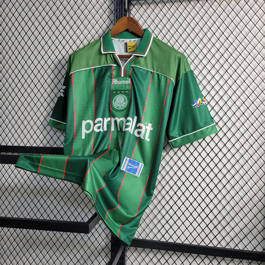 Retro Palmeiras 1999 Home Stadium Jersey - Liberator Cup Champion - SOCCERDEALSHOP