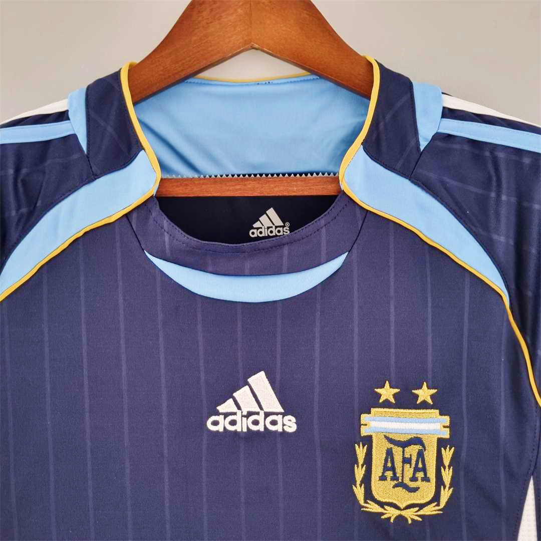 Retro Argentina 2006 Away Stadium Jersey - SOCCERDEALSHOP