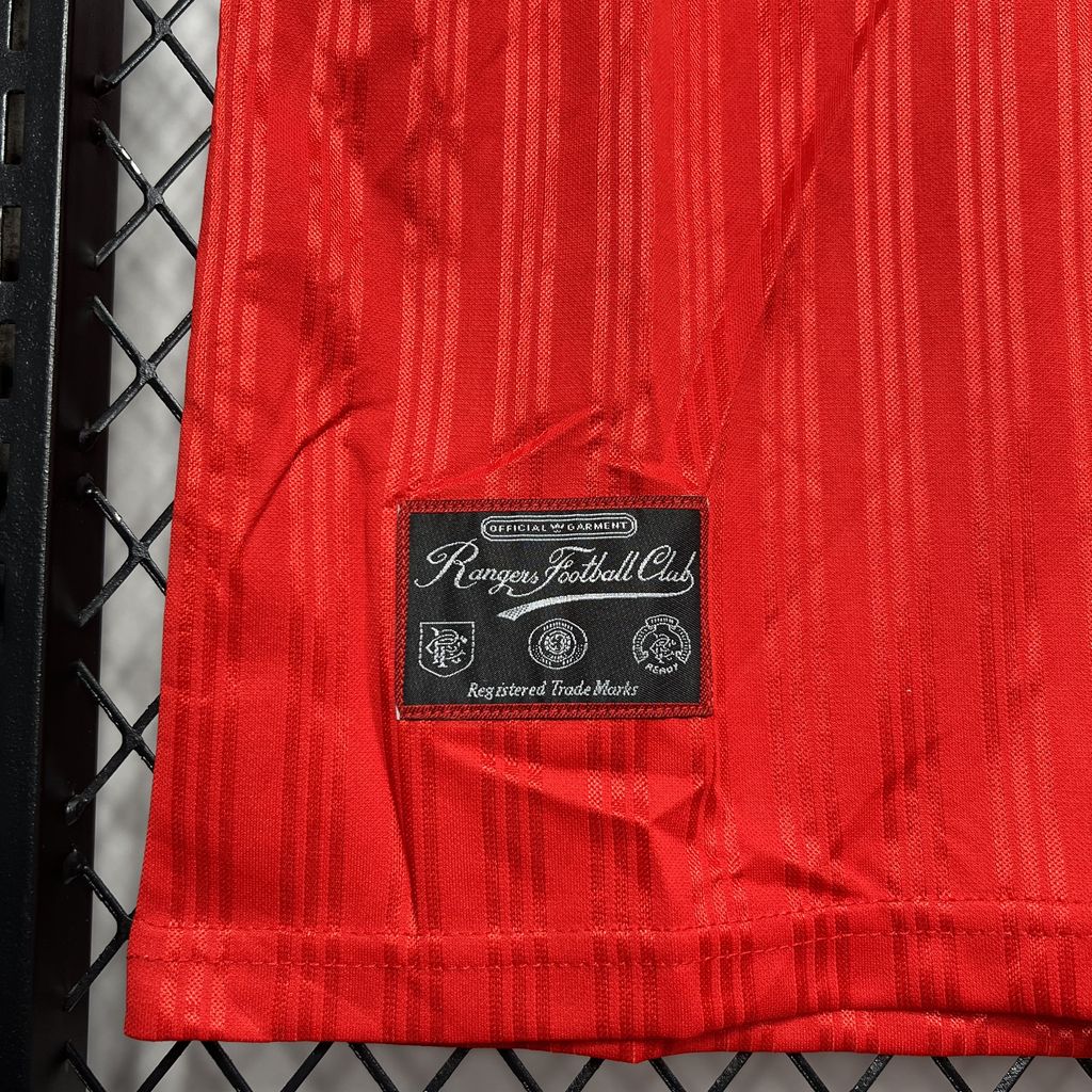 Retro Glasgow Rangers 1995-96 Away Stadium Jersey - SOCCERDEALSHOP