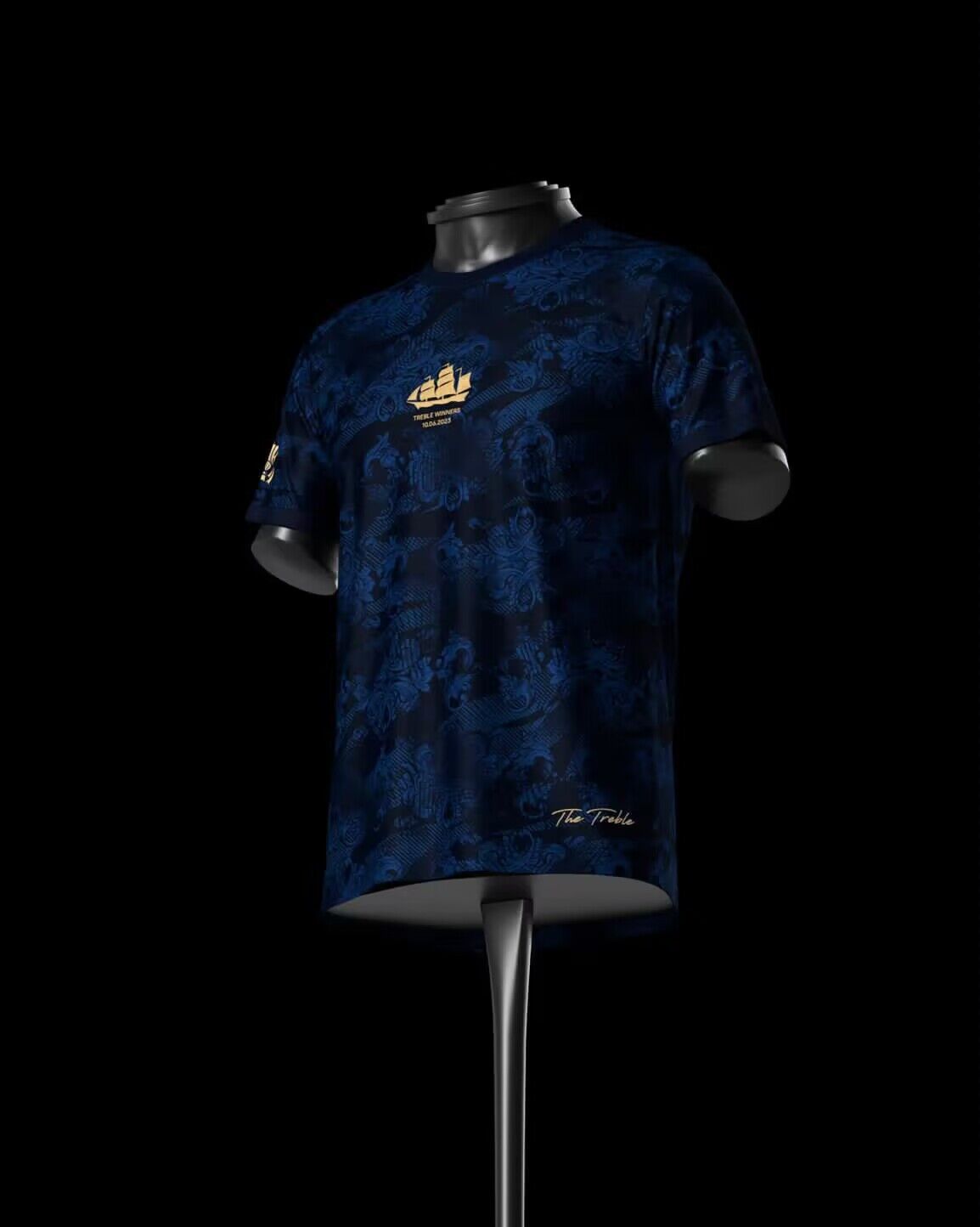 Manchester City 2023 Treble Winners Commemorative Jersey - Player Version - SOCCERDEALSHOP