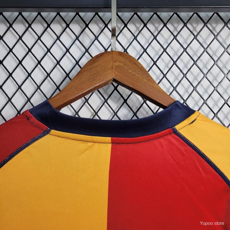 Retro Roma 2001-02 European Home Jersey - SOCCERDEALSHOP