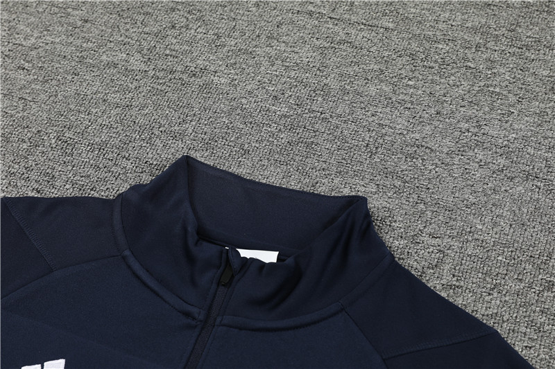 Real Madrid 23-24 Long Sleeve Training Set -Royal Blue - SOCCERDEALSHOP