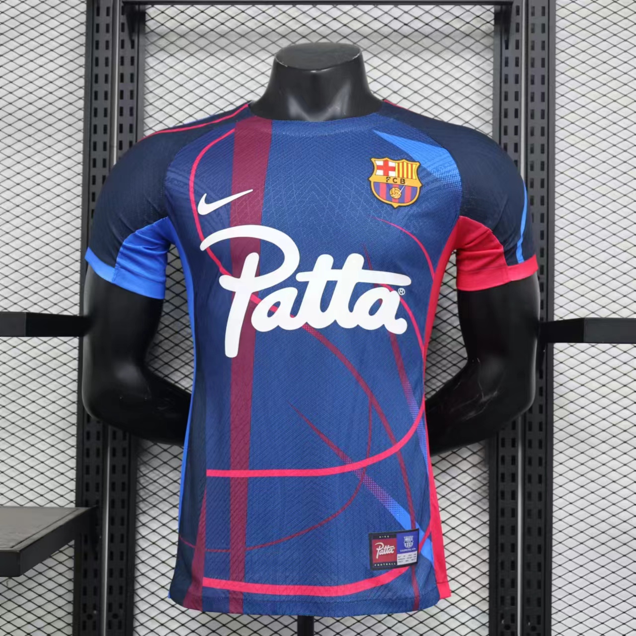 B.A.R.S.A x Patta 23-24 Special Edition Jersey - Player Version - SOCCERDEALSHOP