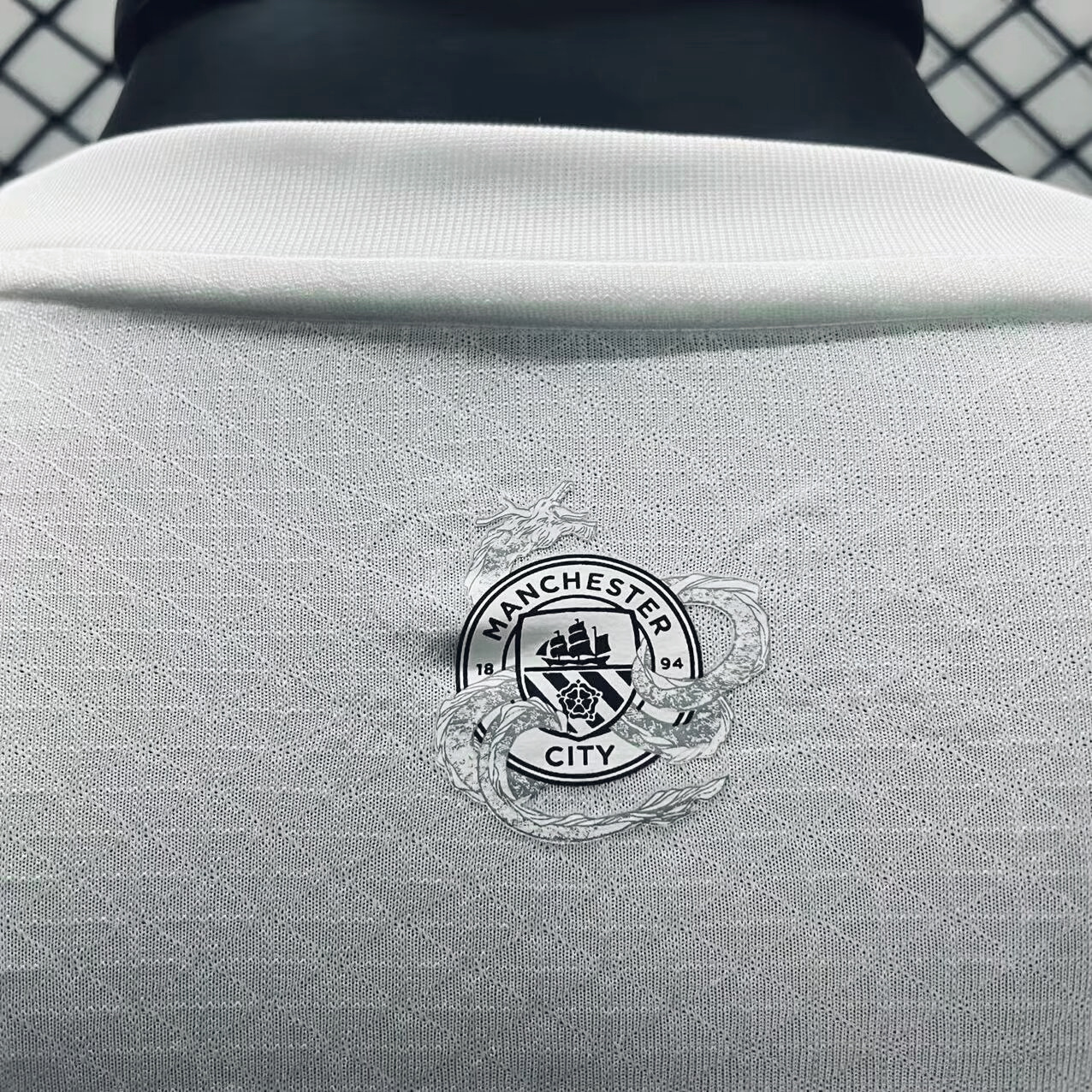 Manchester City 2024 Chinese New Year Pre-match Long Sleeve Jersey - Player Version - SOCCERDEALSHOP