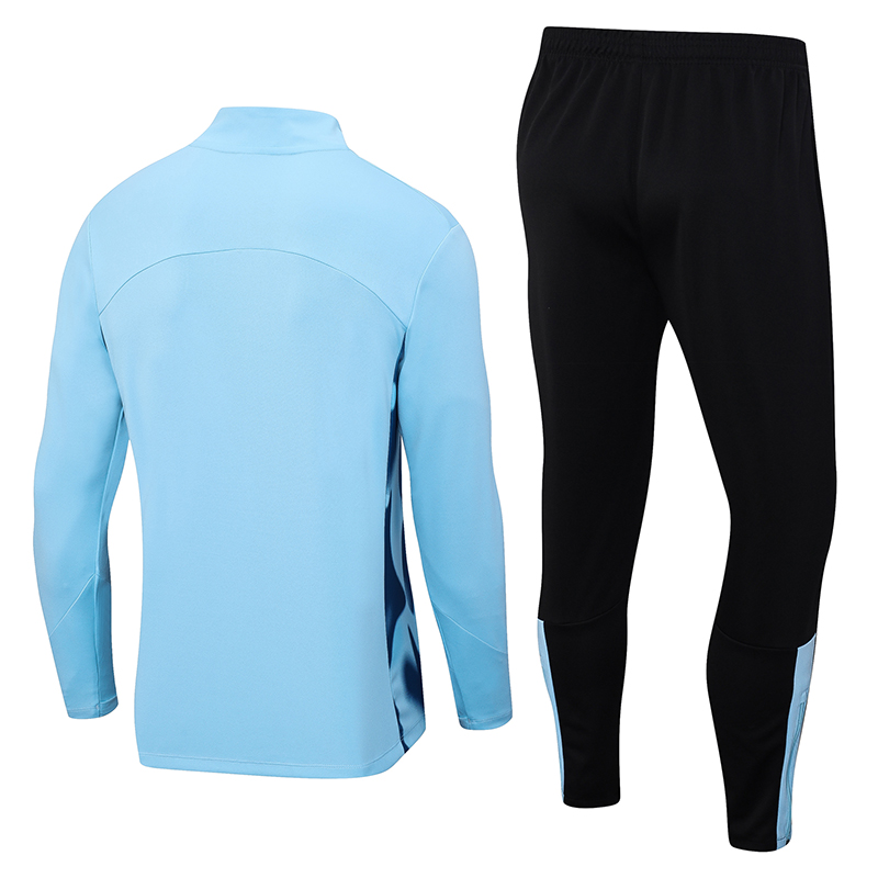 West Ham United 23-24 Long Sleeve Training Set -Light Blue - SOCCERDEALSHOP