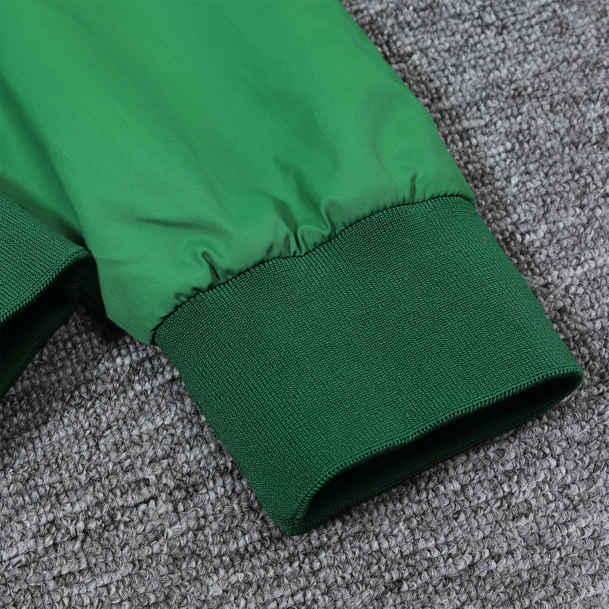 Portugal 2024 National Team Anthem Green Hooded Windbreaker - Player Version - SOCCERDEALSHOP