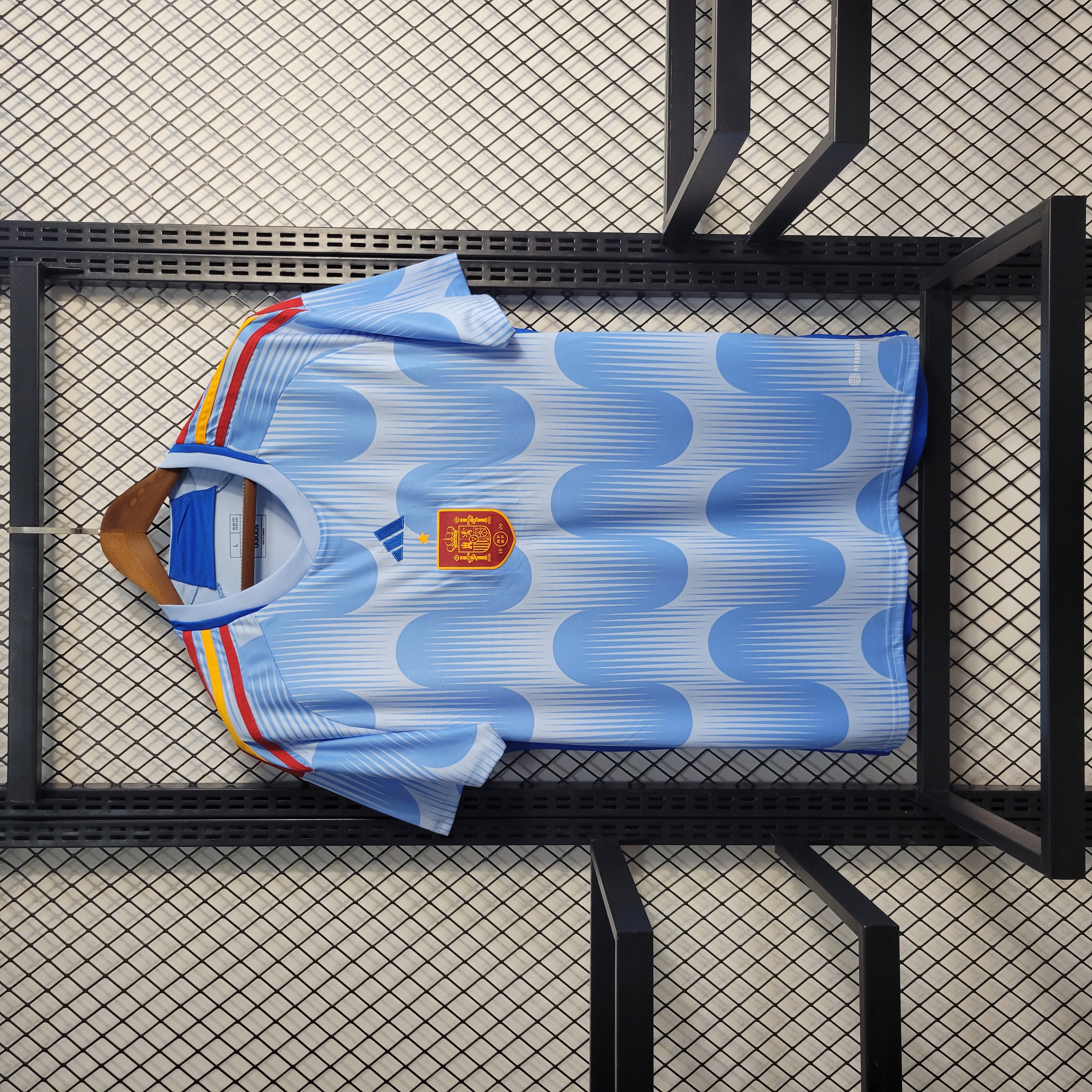 Spain 2022-23 Away Stadium Jersey - Fans Version - SOCCERDEALSHOP