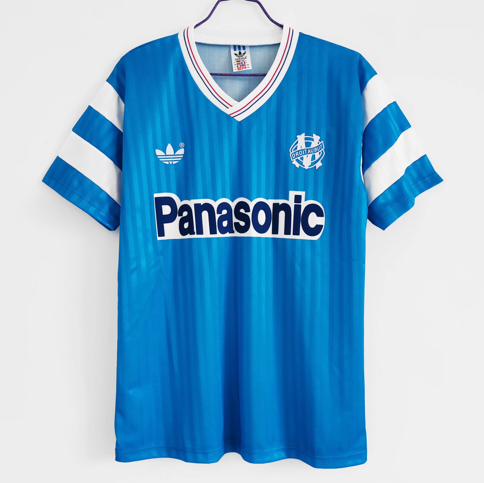 Retro Marseille 1990-91 Away Jersey - SOCCERDEALSHOP