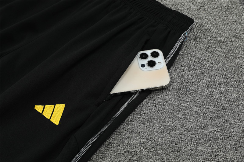 Algeria 23-24 Long Sleeve Training Set -Black and White - SOCCERDEALSHOP