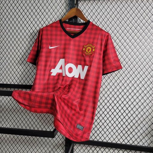Manchester United Retro 12-13 Home Stadium Jersey - SOCCERDEALSHOP