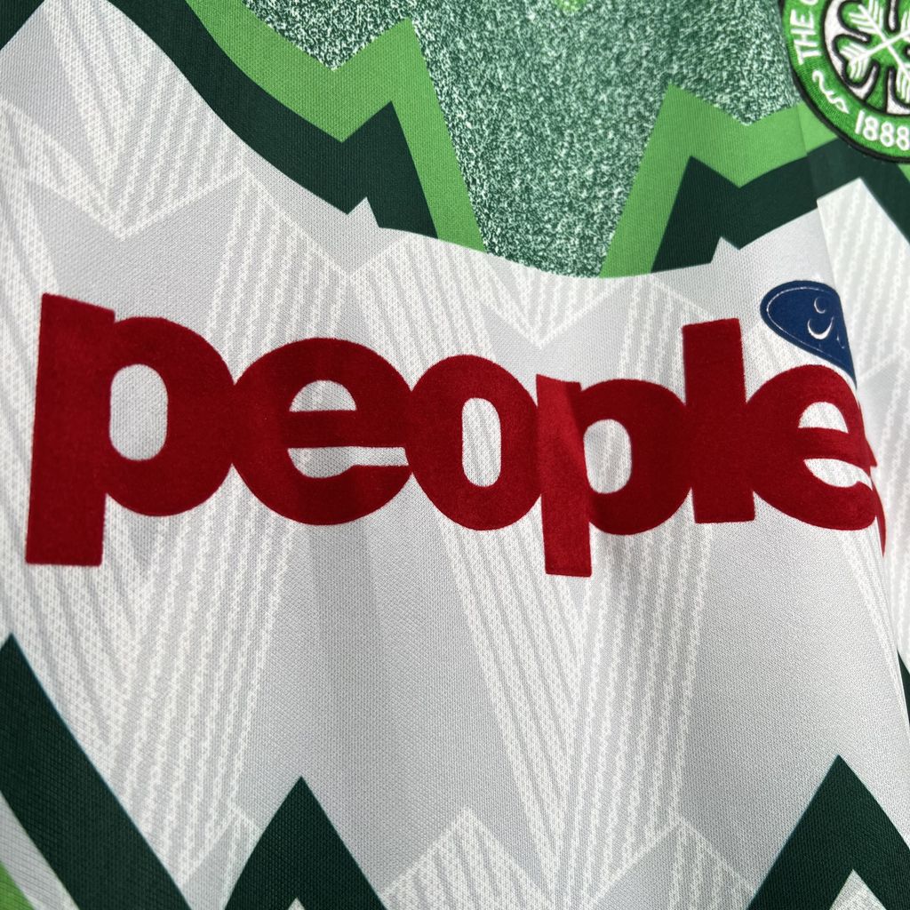 Retro Celtic 1991-92 Away Jersey - SOCCERDEALSHOP