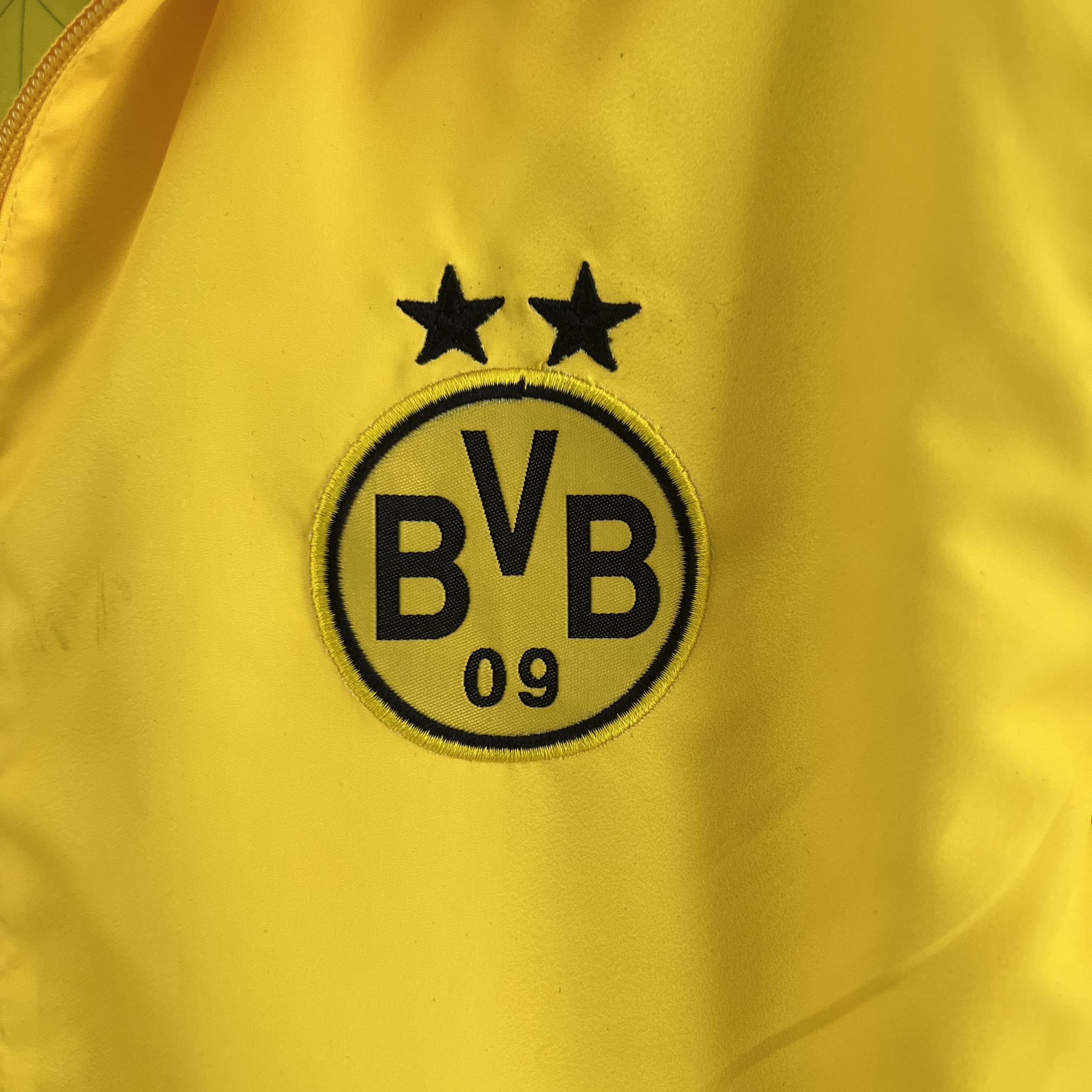 Dortmund 23-24 Double Sided Windbreaker - Yellow - SOCCERDEALSHOP