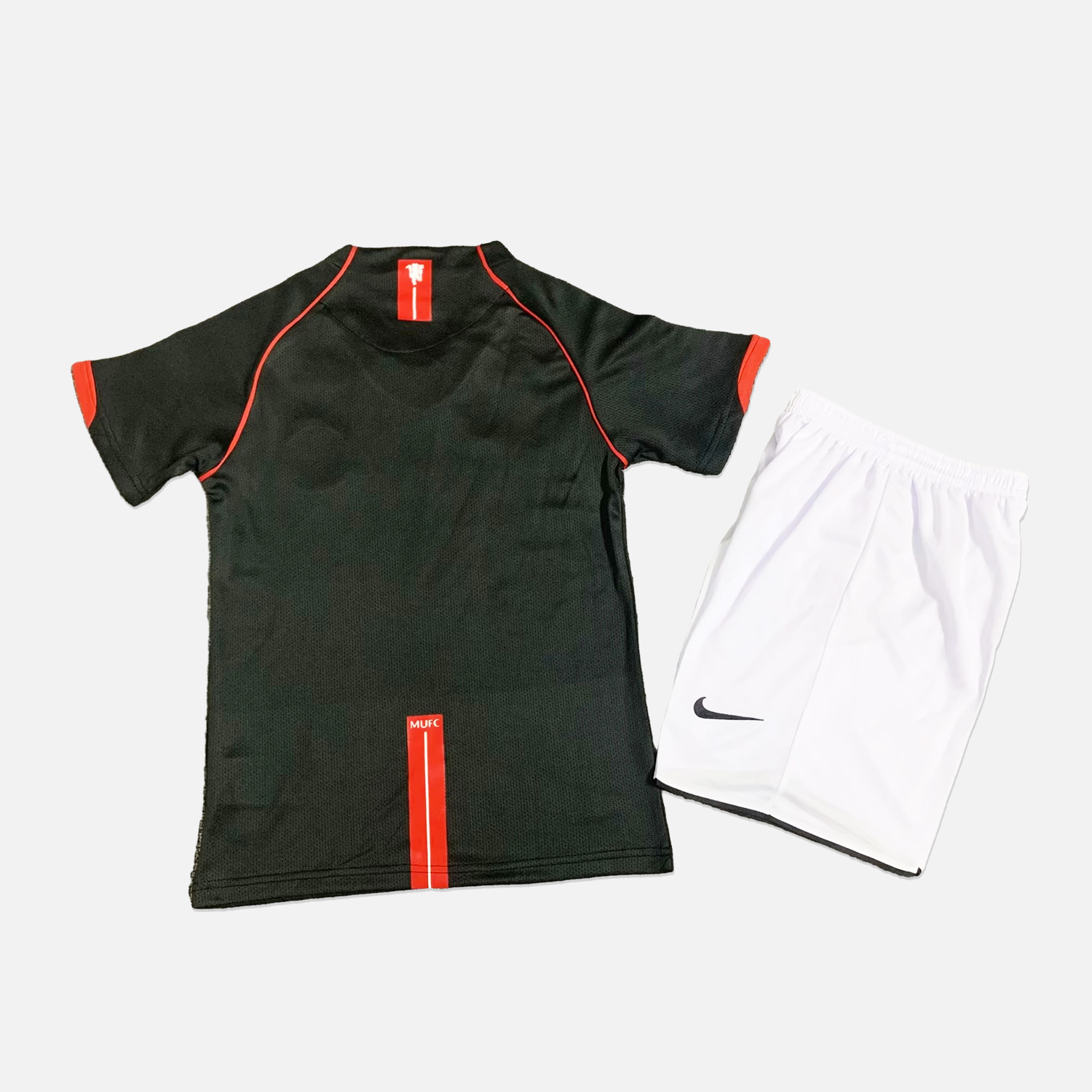 Manchester United Retro 2007-08 Away Stadium Kids Kit - SOCCERDEALSHOP