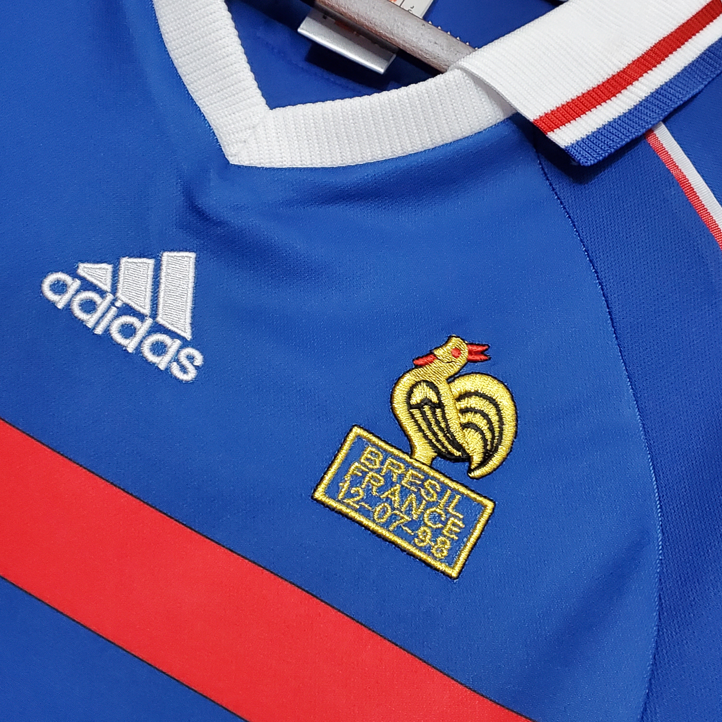 France Retro 1998 Home Jersey - SOCCERDEALSHOP