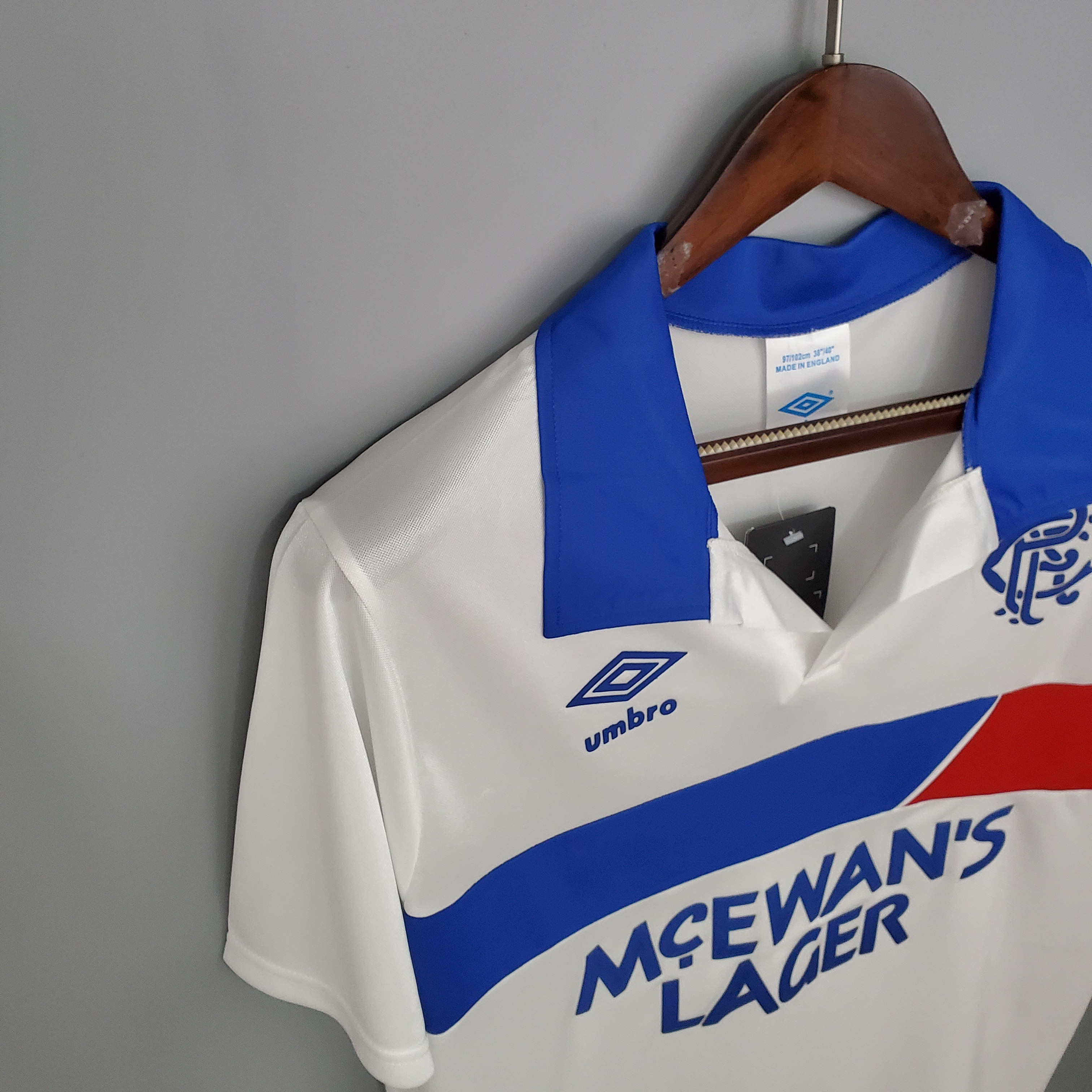 Retro Glasgow Rangers 1994 Away Stadium Jersey - SOCCERDEALSHOP