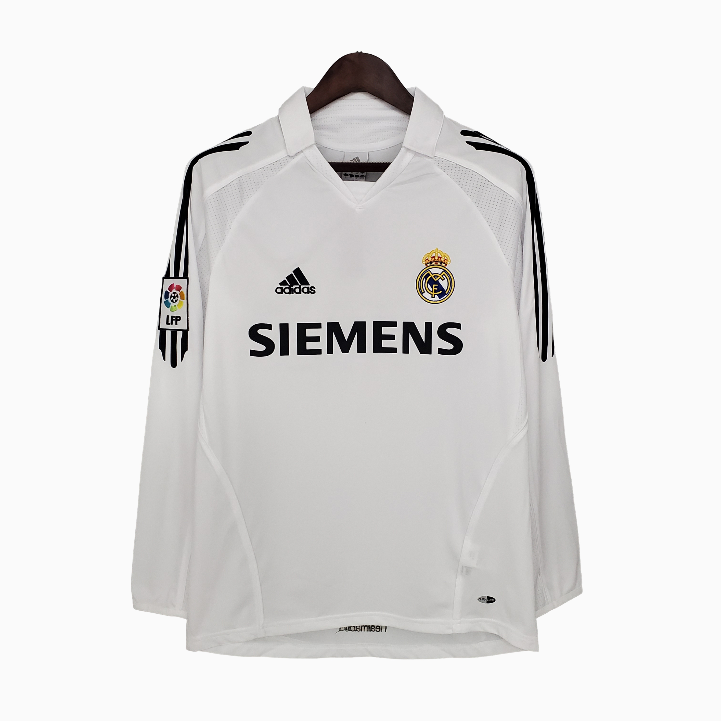 Retro Real Madrid 05-06 Home Stadium Long Sleeve Jersey - SOCCERDEALSHOP