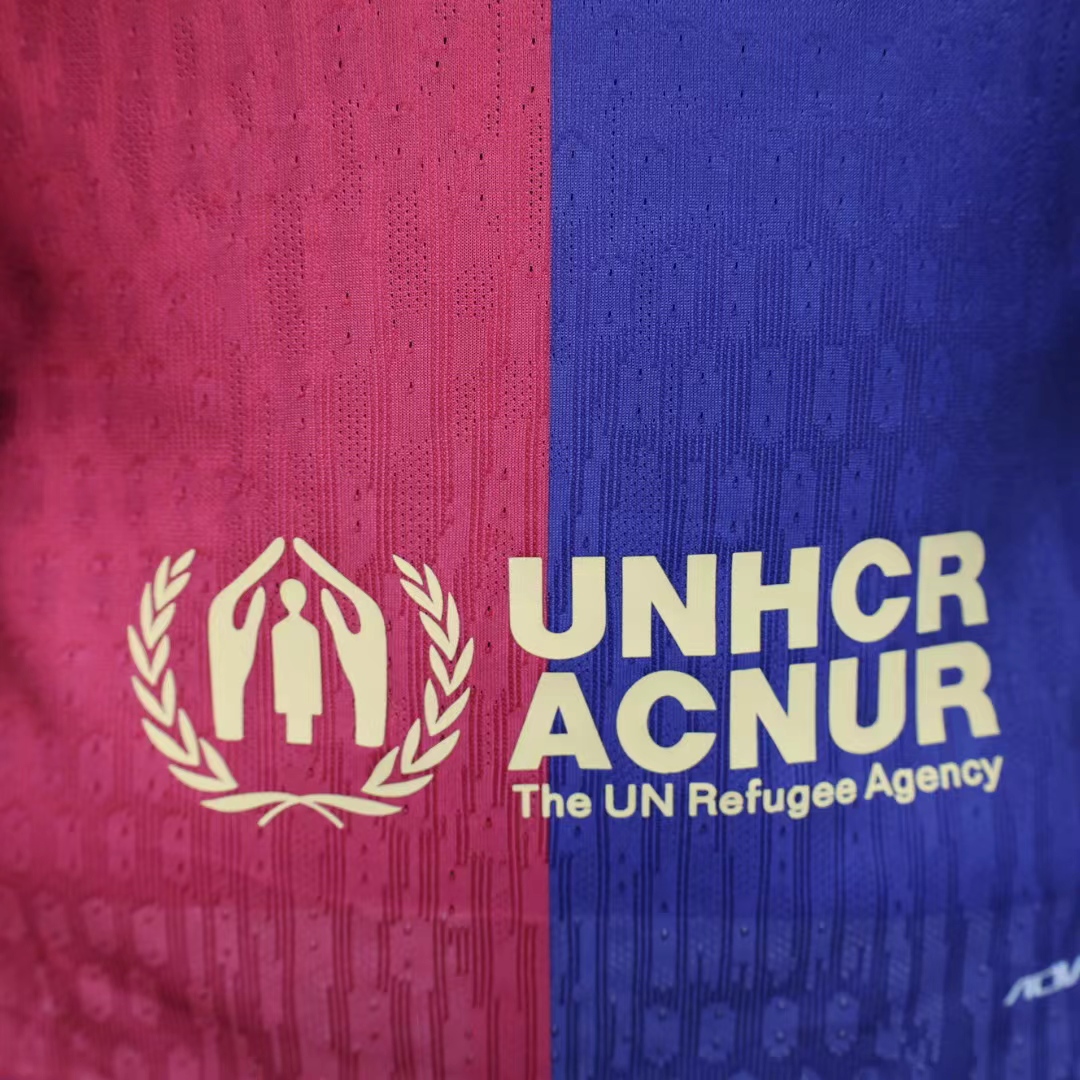 B.A.R.S.A 24-25 Home Stadium Jersey - Player Version - SOCCERDEALSHOP