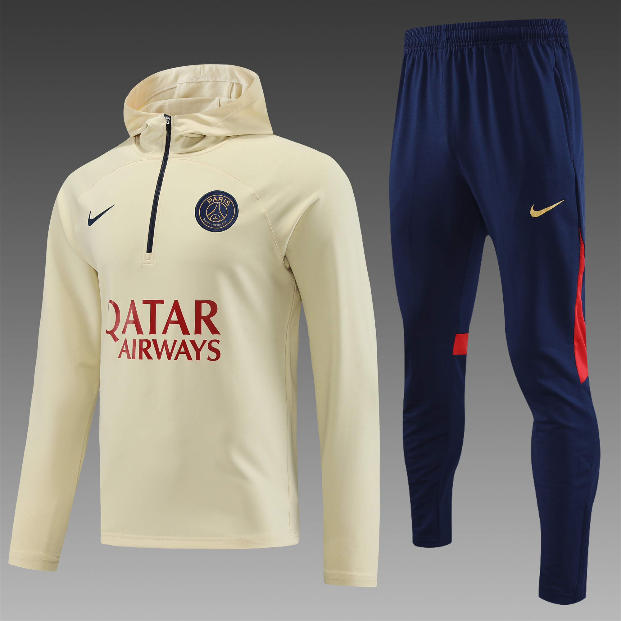 Paris Saint-Germain PSG 23-24 Men's Training Hoodie + Pants - SOCCERDEALSHOP