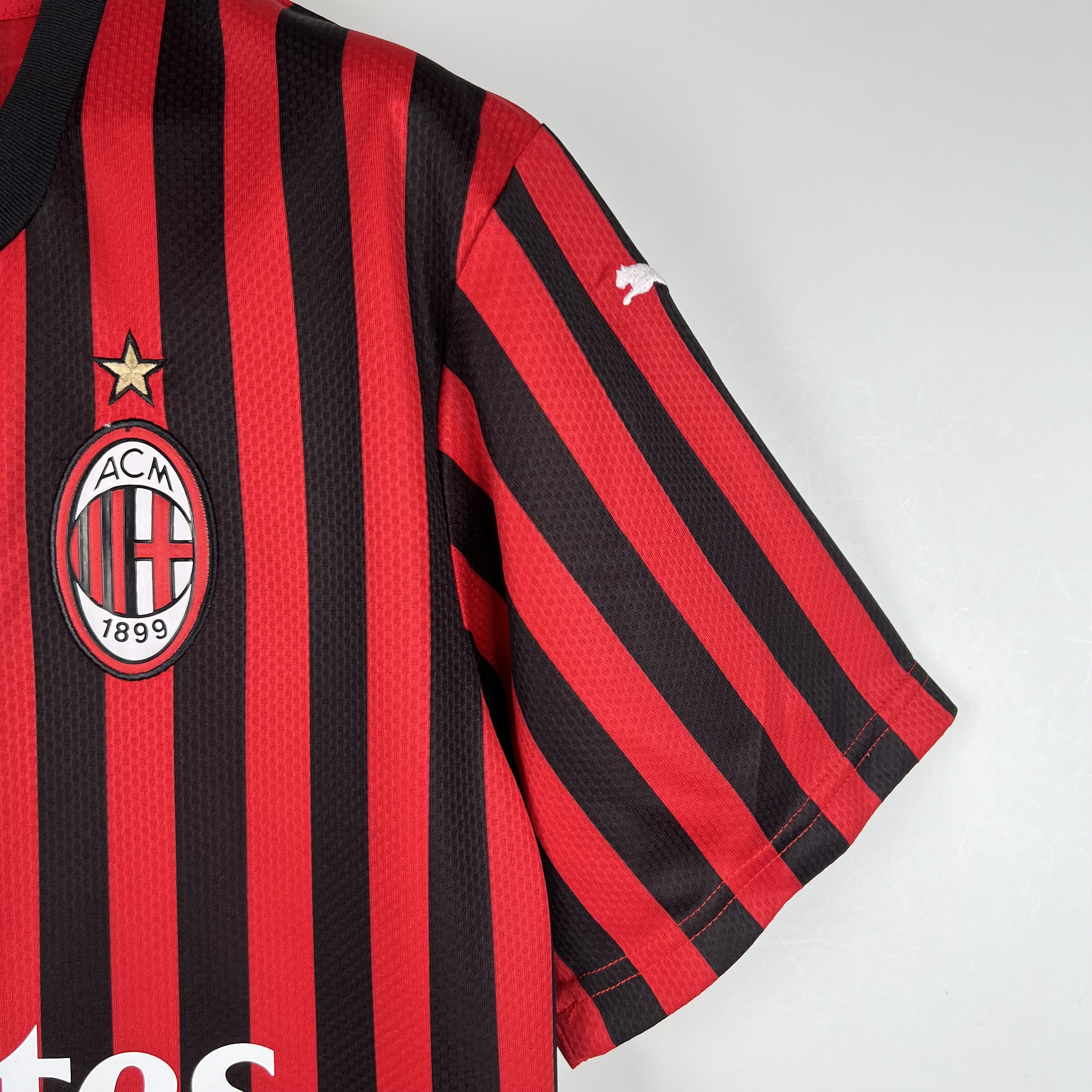 Retro AC Milan 2019-20 Home Stadium Jersey - SOCCERDEALSHOP