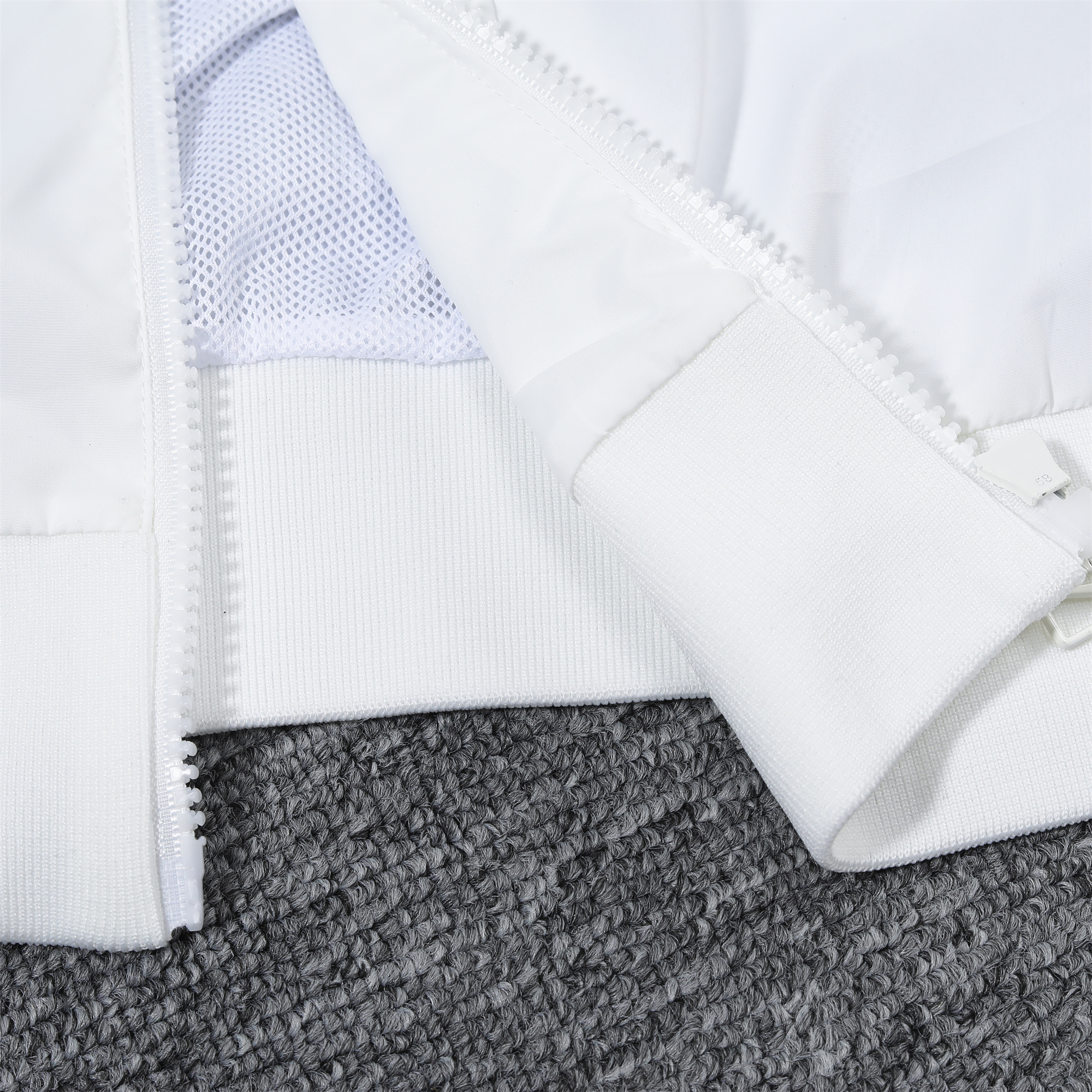 England 2024 National Team Anthem White Hooded Windbreaker - Player Version - SOCCERDEALSHOP