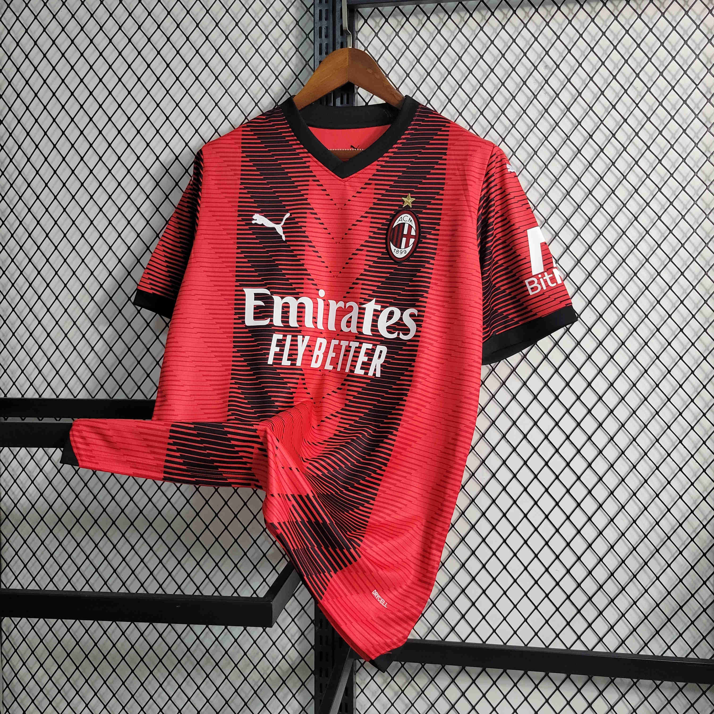 23/24 AC Milan Home Jersey - Fans Version - SOCCERDEALSHOP
