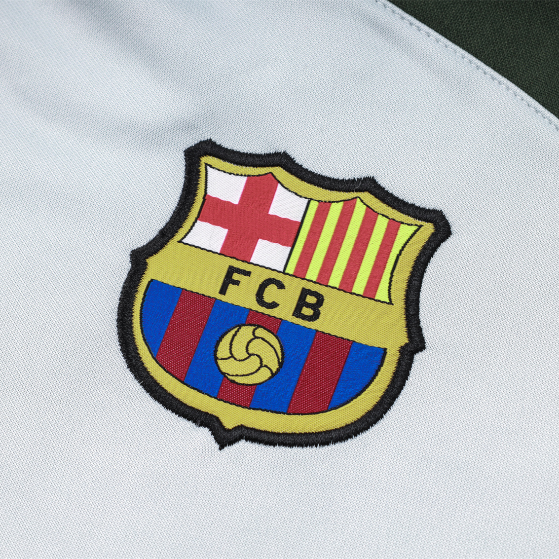 B.A.R.S.A 23-24 Men's Training Hoodie + Pants - Light Grey - SOCCERDEALSHOP