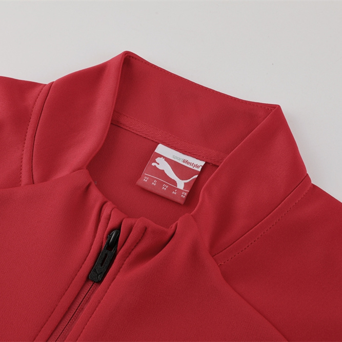 AC Milan 23-24 Jacket Training Tracksuit - Red - SOCCERDEALSHOP