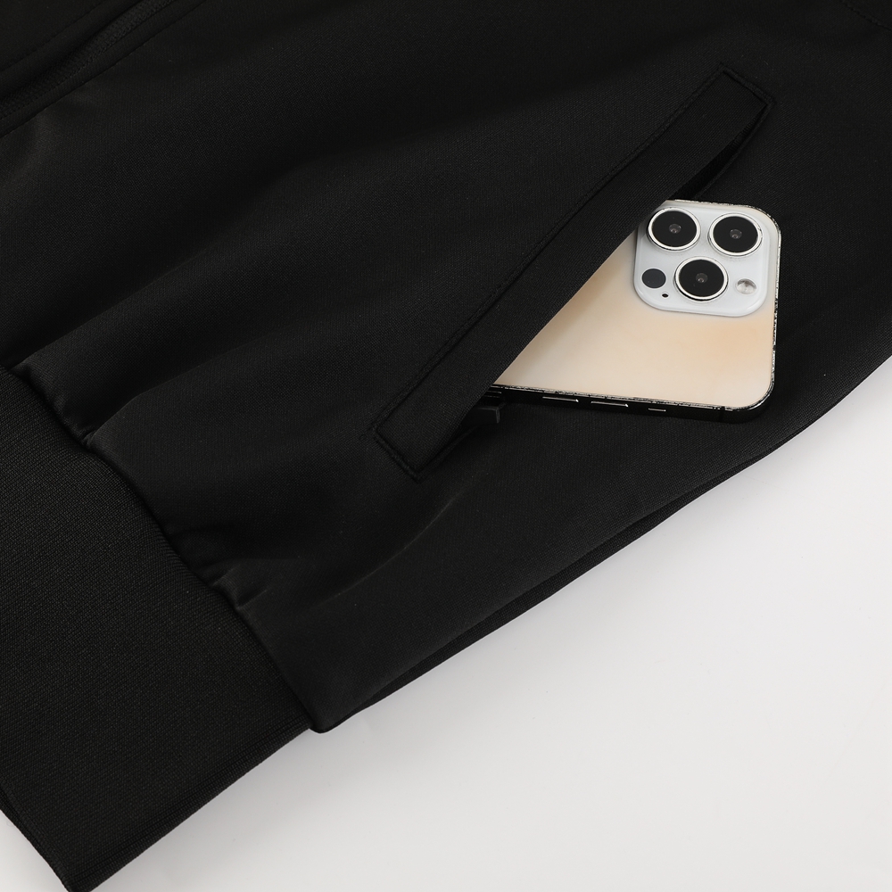 Che 23-24 Jacket Training Tracksuit - Black - SOCCERDEALSHOP