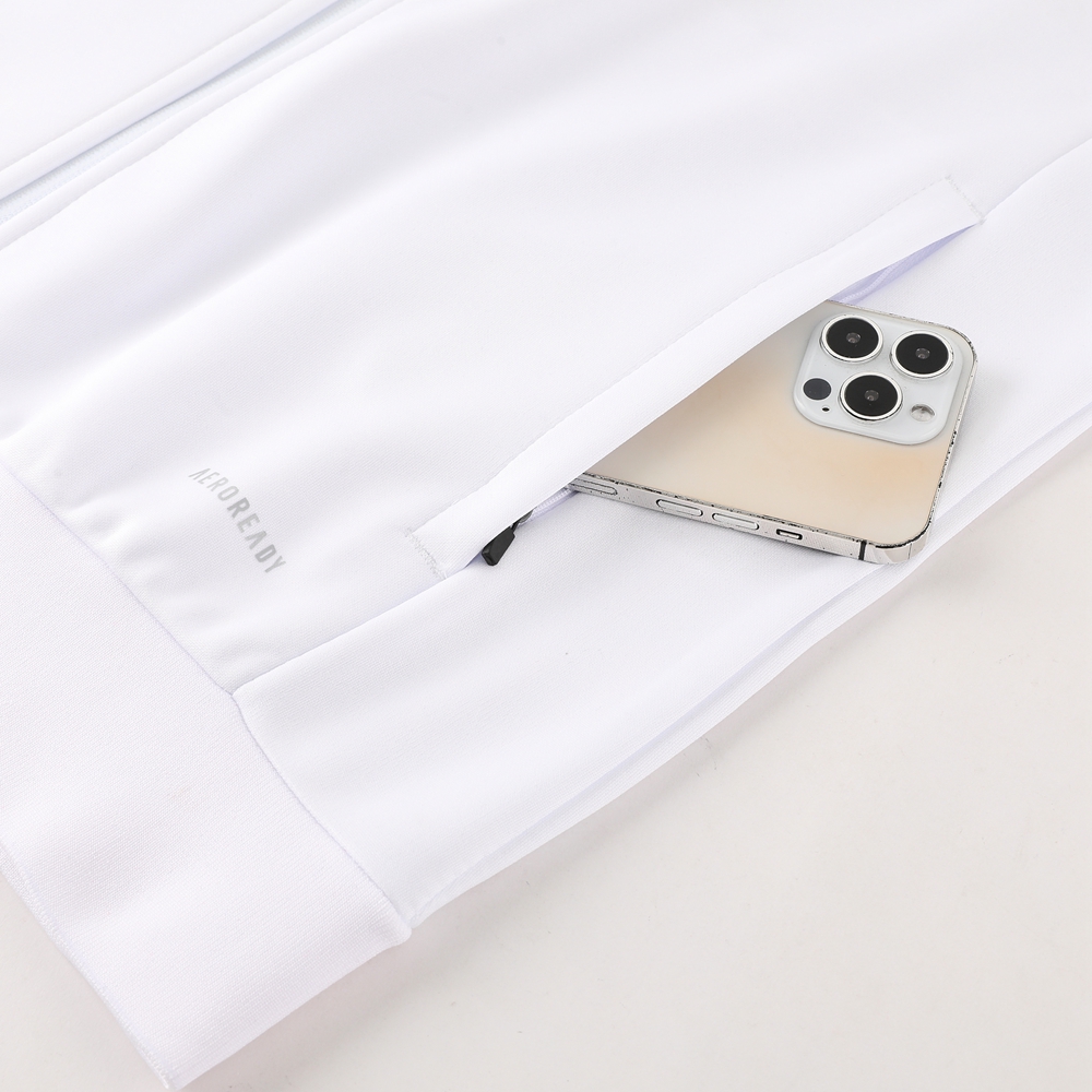 Manchester United 23-24 Jacket Training Tracksuit - White - SOCCERDEALSHOP