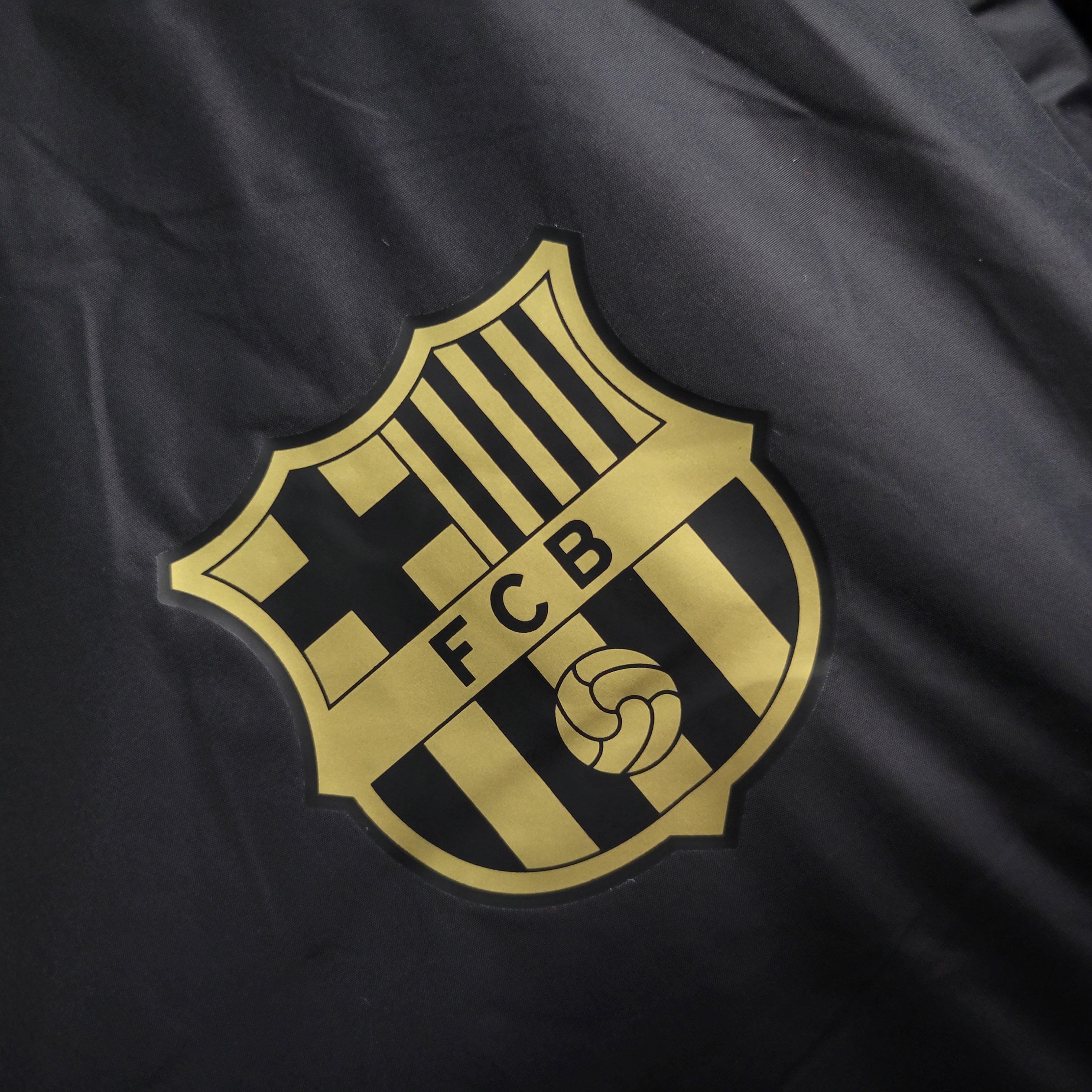 B.A.R.S.A 23-24 Men's Hooded Thermal Cotton Jacket - Black - SOCCERDEALSHOP