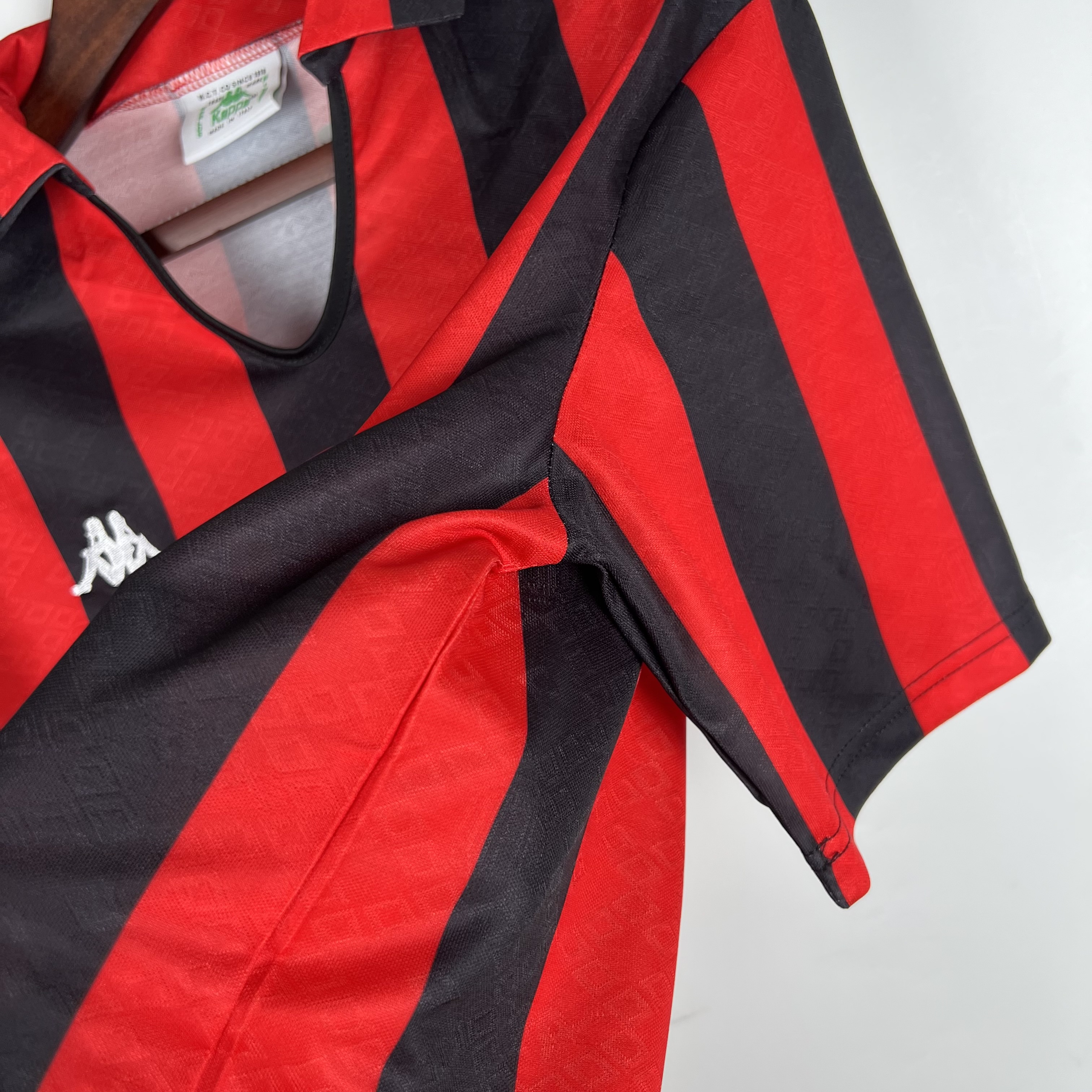 Retro AC Milan 1989-90 Home Stadium Jersey - SOCCERDEALSHOP