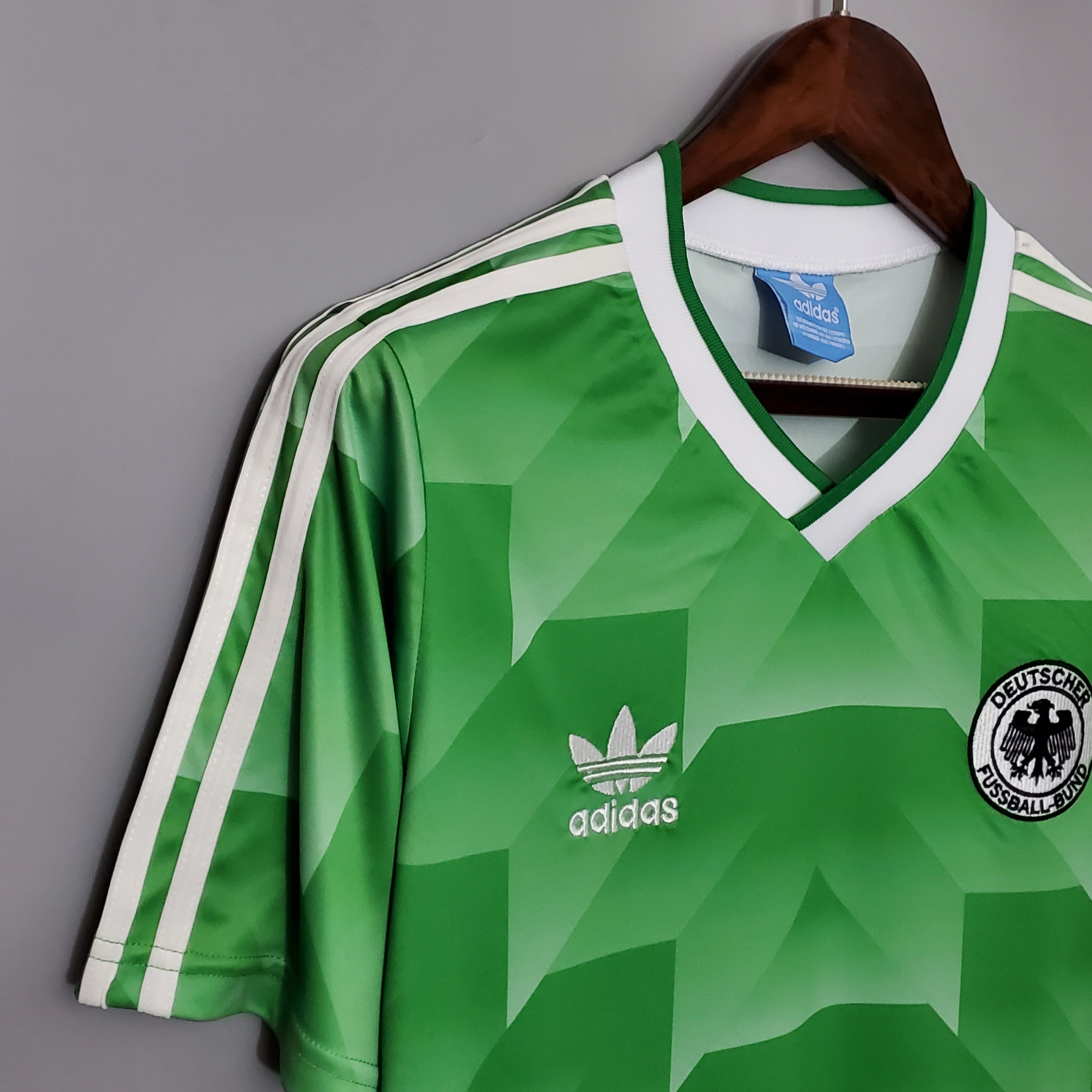 Retro Germany 1988 Away Stadium Jersey - SOCCERDEALSHOP
