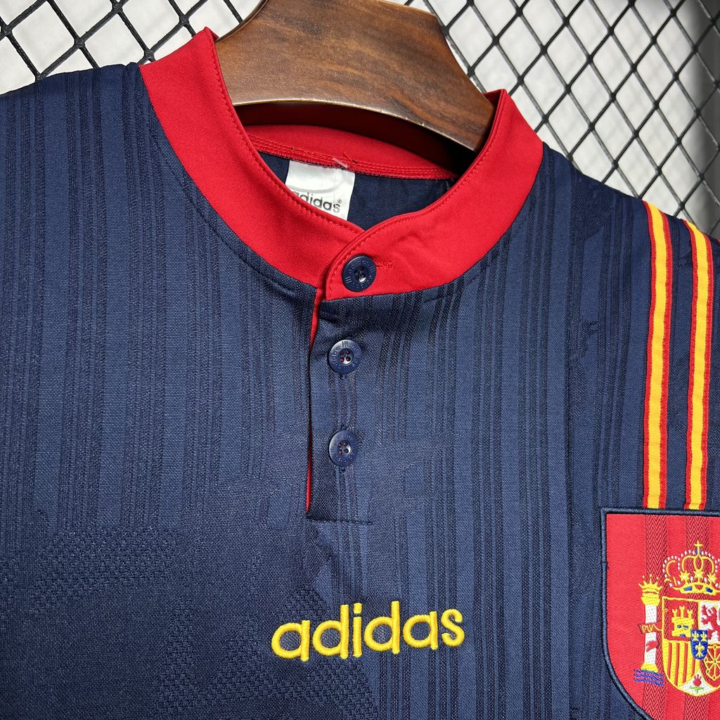 Retro Spain 1996 Away Jersey - SOCCERDEALSHOP