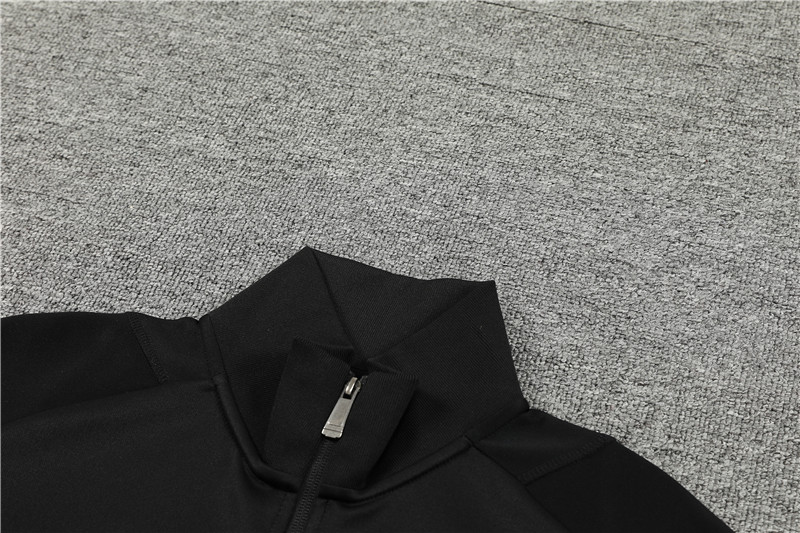 Manchester United 23-24 Jacket Training Tracksuit - Black - SOCCERDEALSHOP