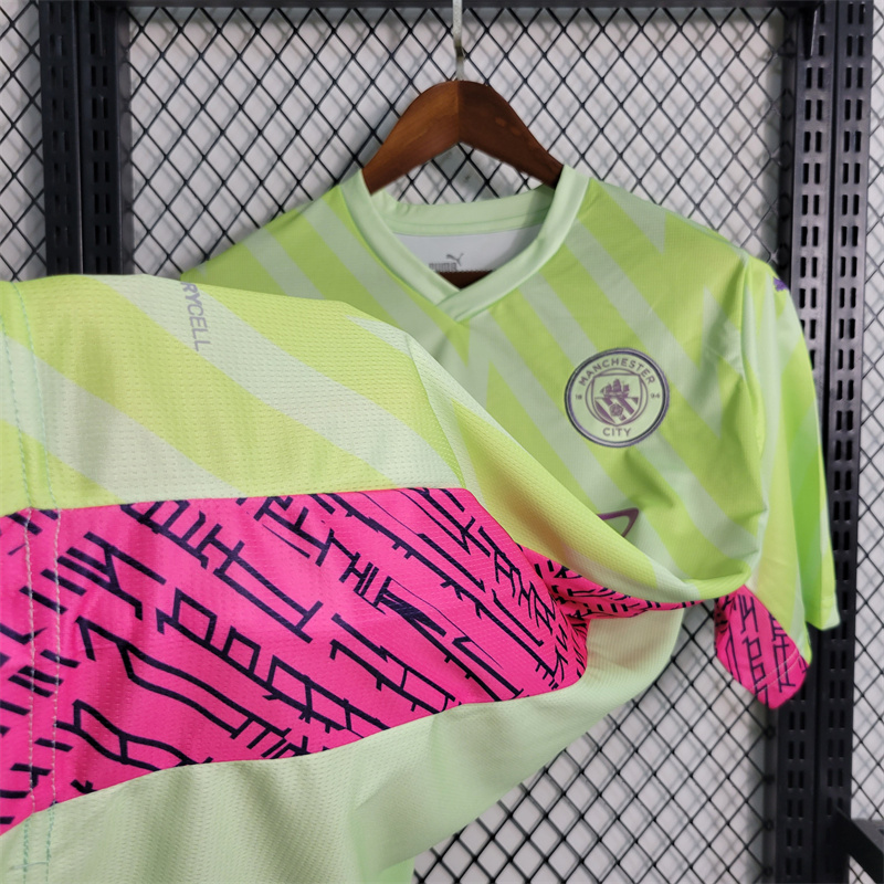 Manchester City 23/24 Goalkeeper Jersey - Fans Version - SOCCERDEALSHOP