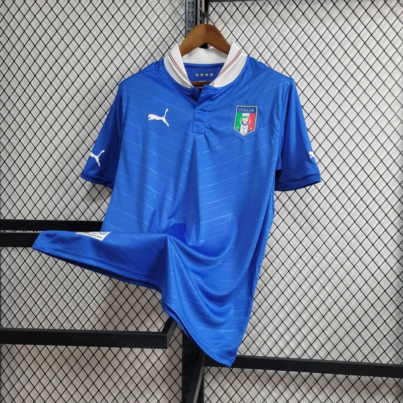Retro Italy 2012 Home Stadium Jersey - SOCCERDEALSHOP