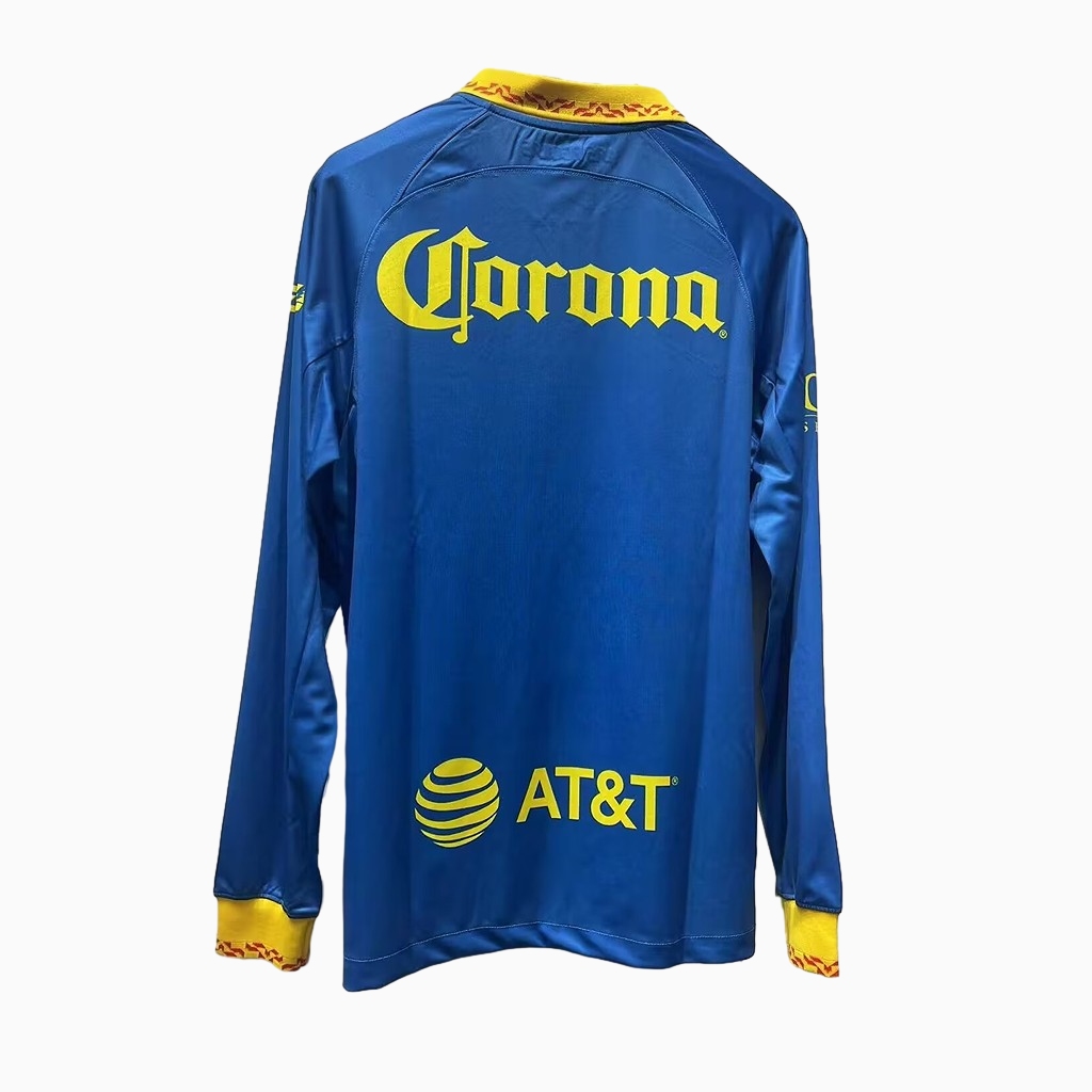 América 23-24 Away Stadium Long Sleeve Jersey - Fans Version - SOCCERDEALSHOP