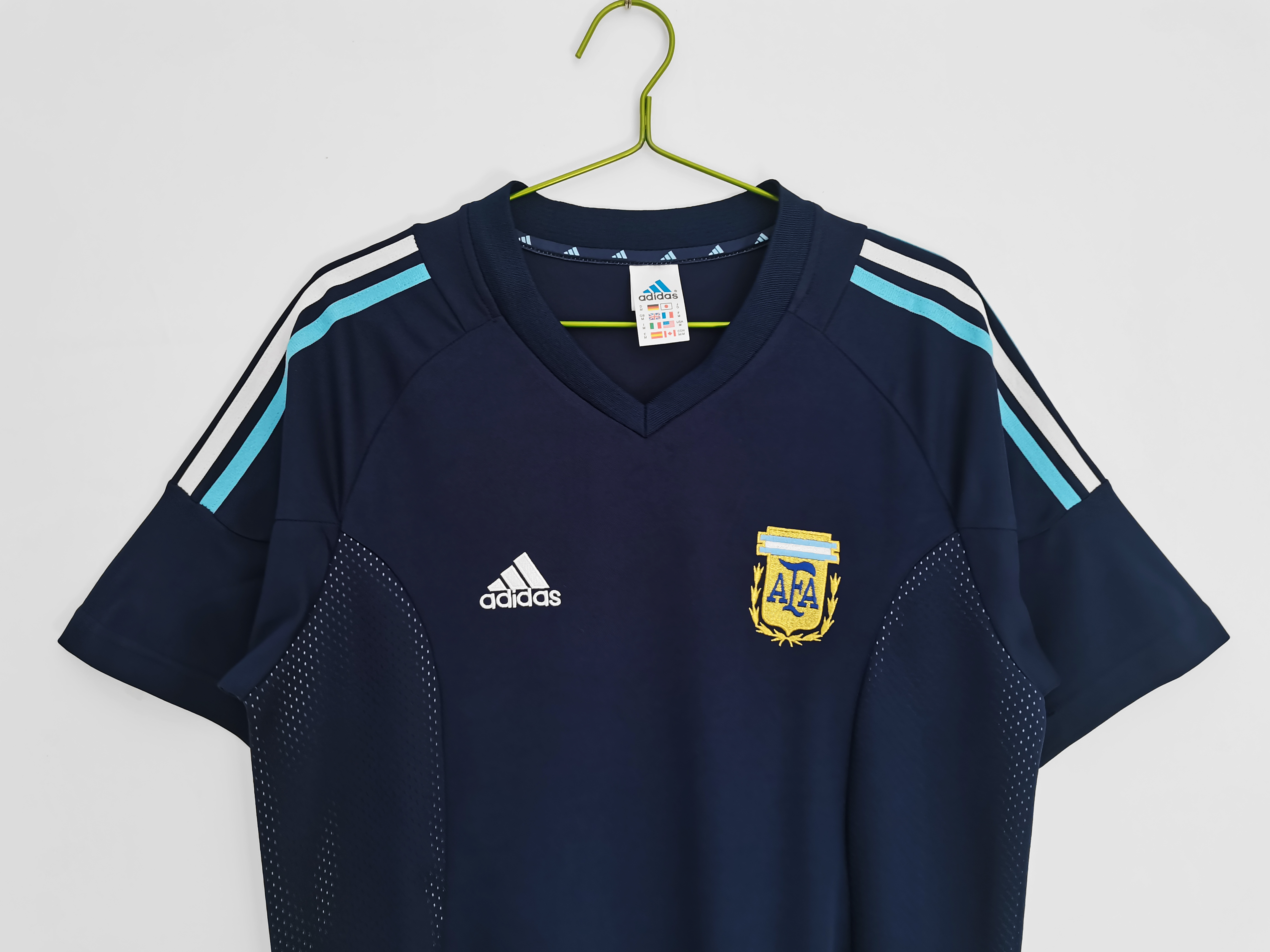 Retro Argentina 2002 Away Stadium Jersey - SOCCERDEALSHOP