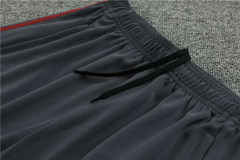 Arsenal 23-24 Kids Long Sleeve Training Set Dark Grey - SOCCERDEALSHOP