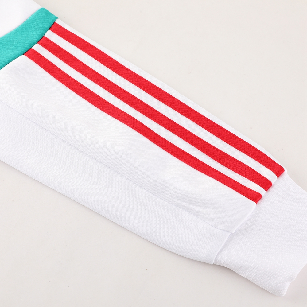 Manchester United 23-24 Jacket Training Tracksuit - White - SOCCERDEALSHOP