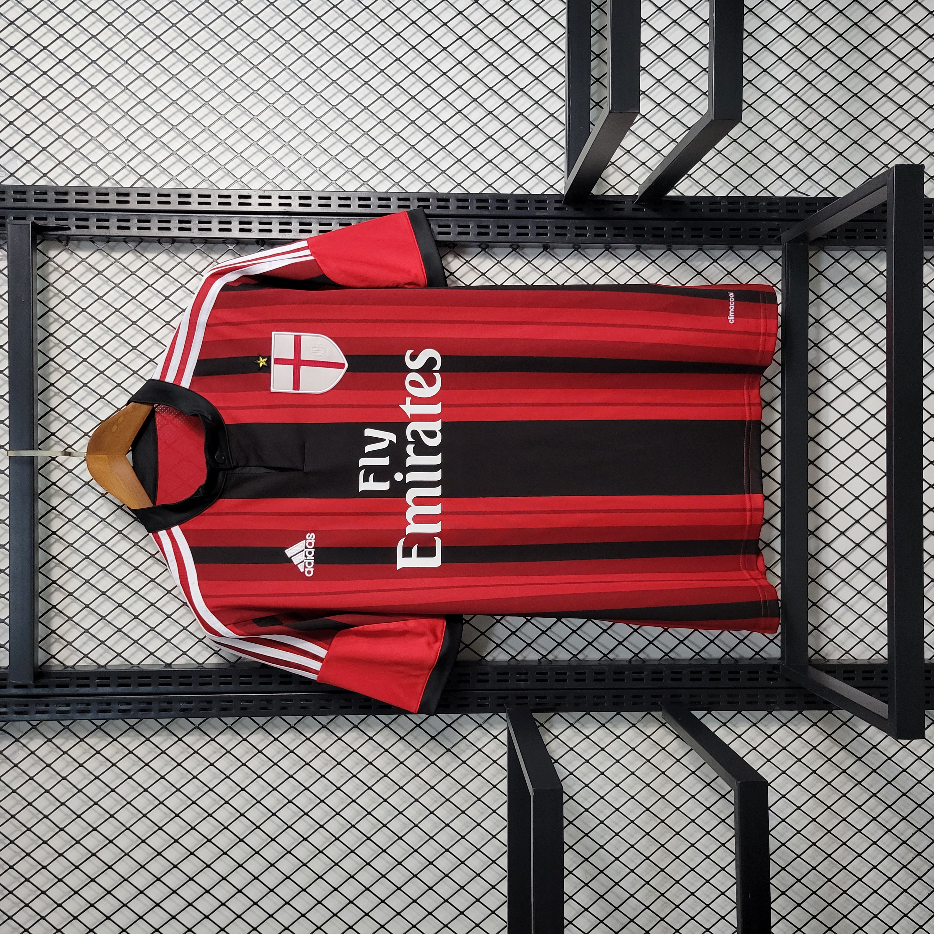 Retro AC Milan 2014-15 Home Stadium Jersey - SOCCERDEALSHOP