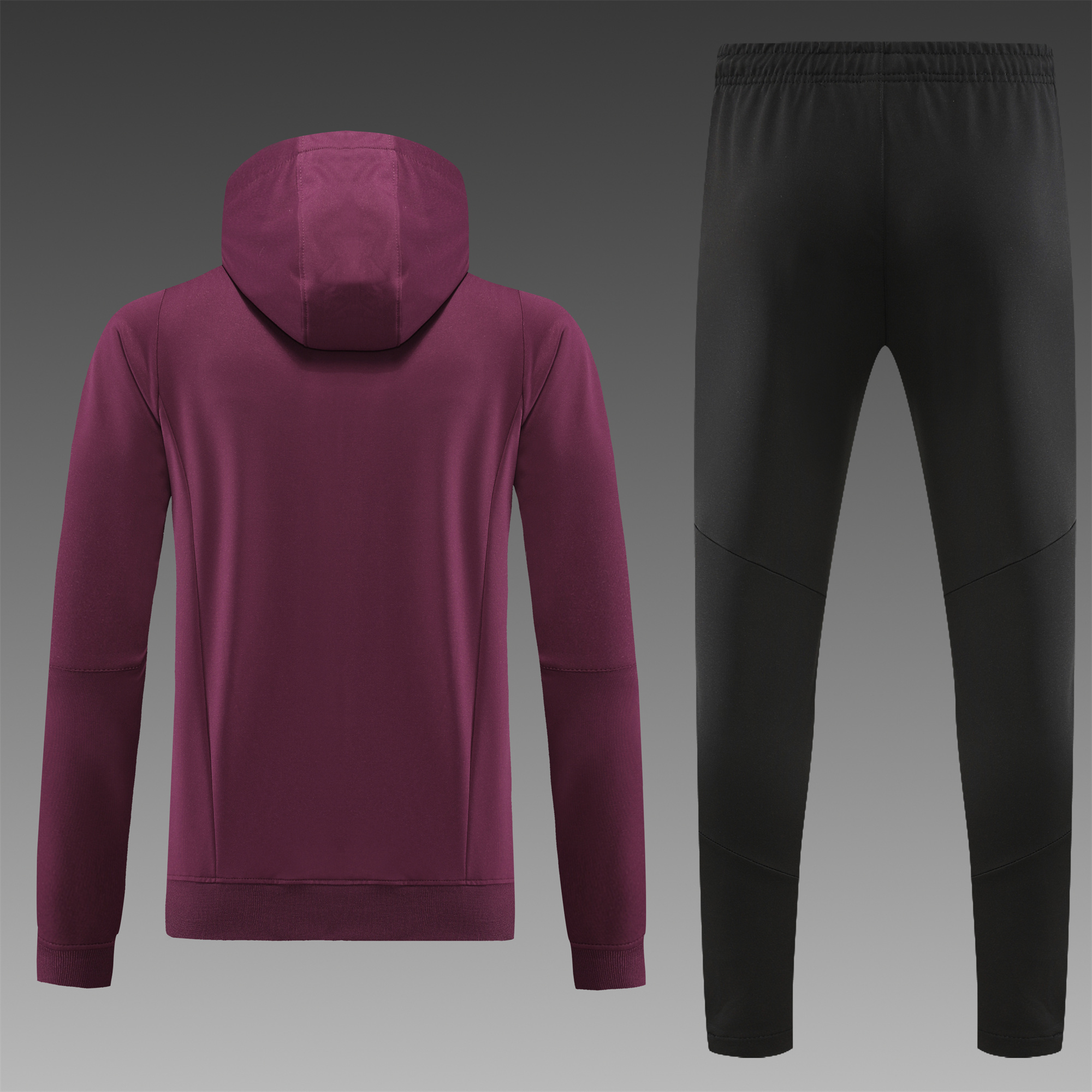 Germany 23-24 Men's Training Hoodie + Pants - Red - SOCCERDEALSHOP