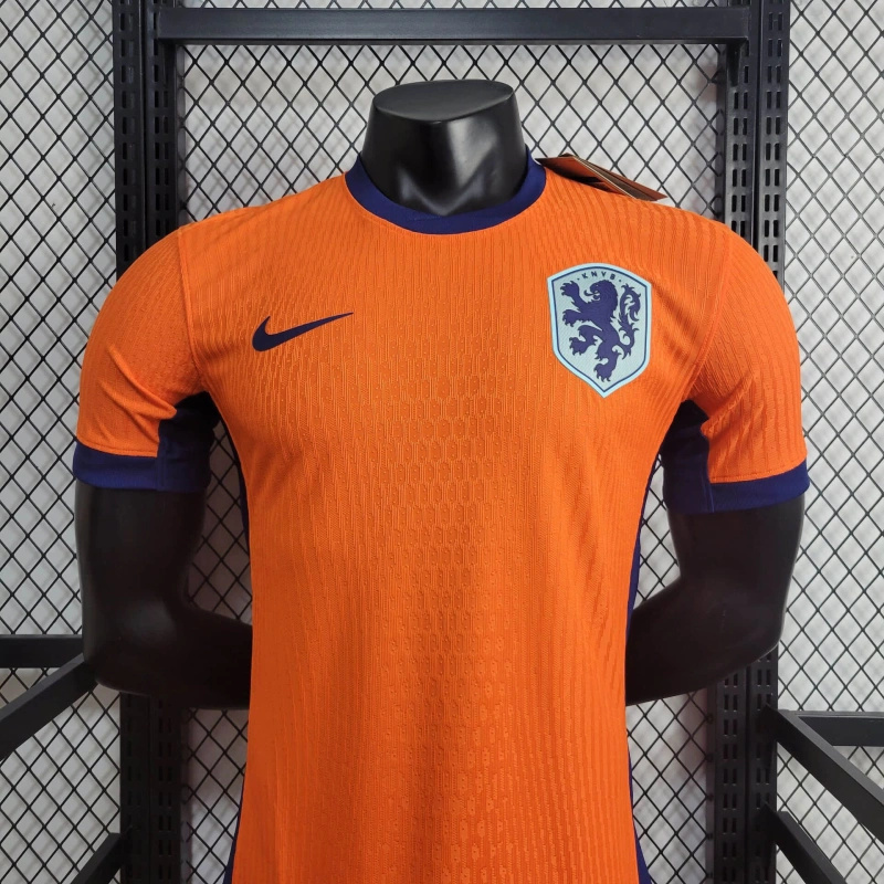 Netherlands 2024 Home Stadium Jersey - Player Version - SOCCERDEALSHOP