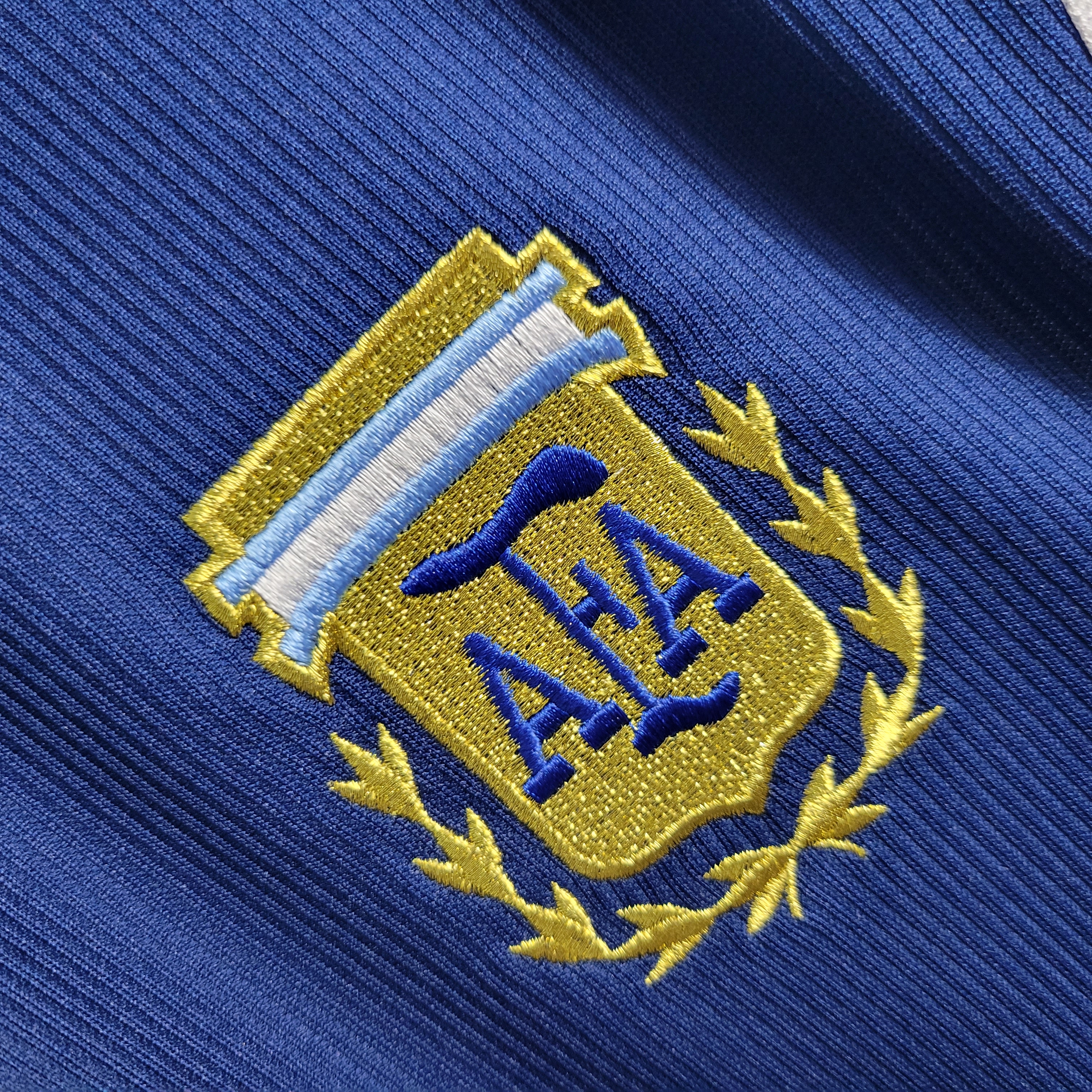 Retro Argentina 1998 Away Stadium Jersey - SOCCERDEALSHOP