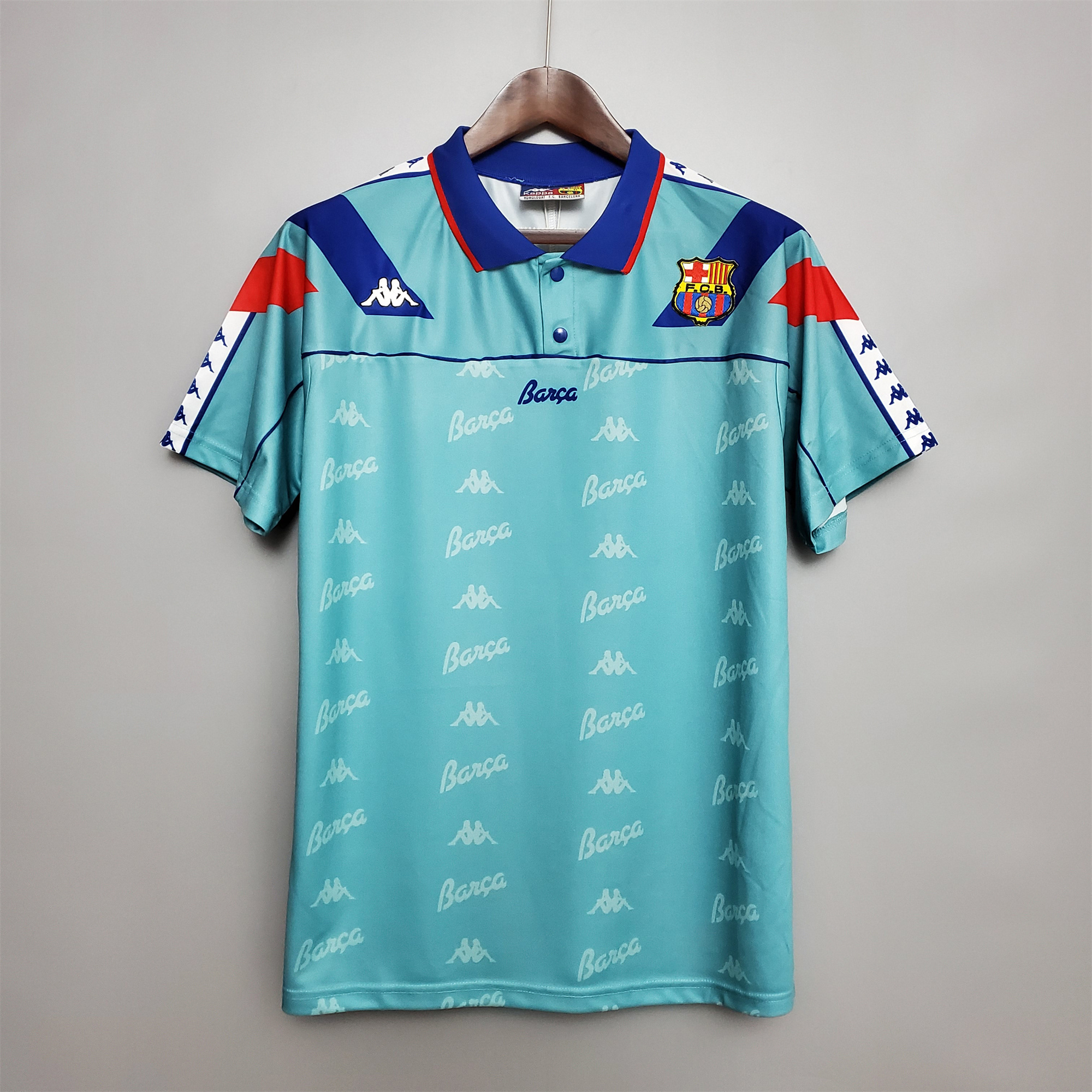 B.A.R.S.A Retro 92-95 Away Stadium Jersey - SOCCERDEALSHOP