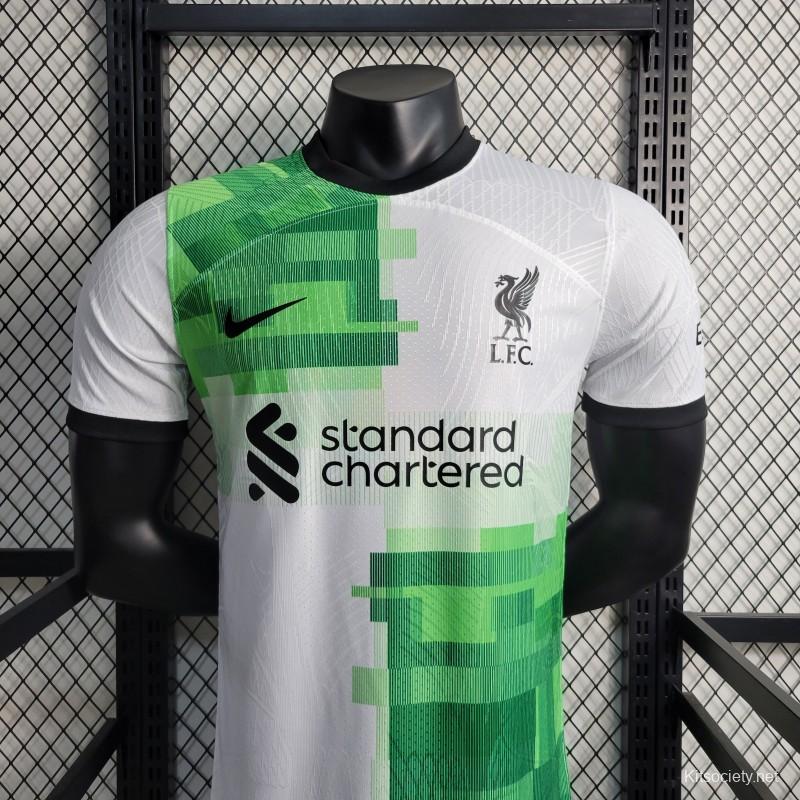 Liverpool 23-24 Away Jersey - Player Version - SOCCERDEALSHOP