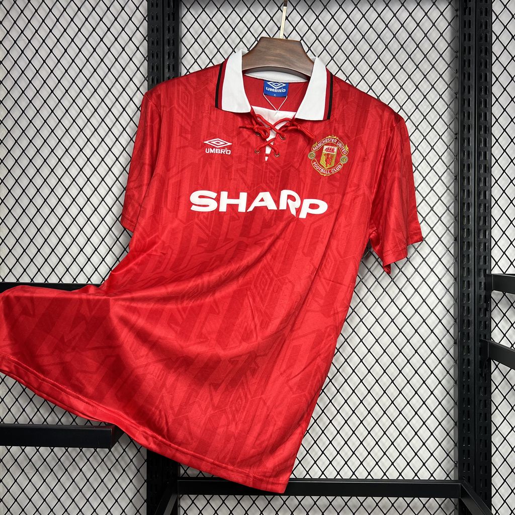 Manchester United Retro 1992-94 Home Jersey - SOCCERDEALSHOP