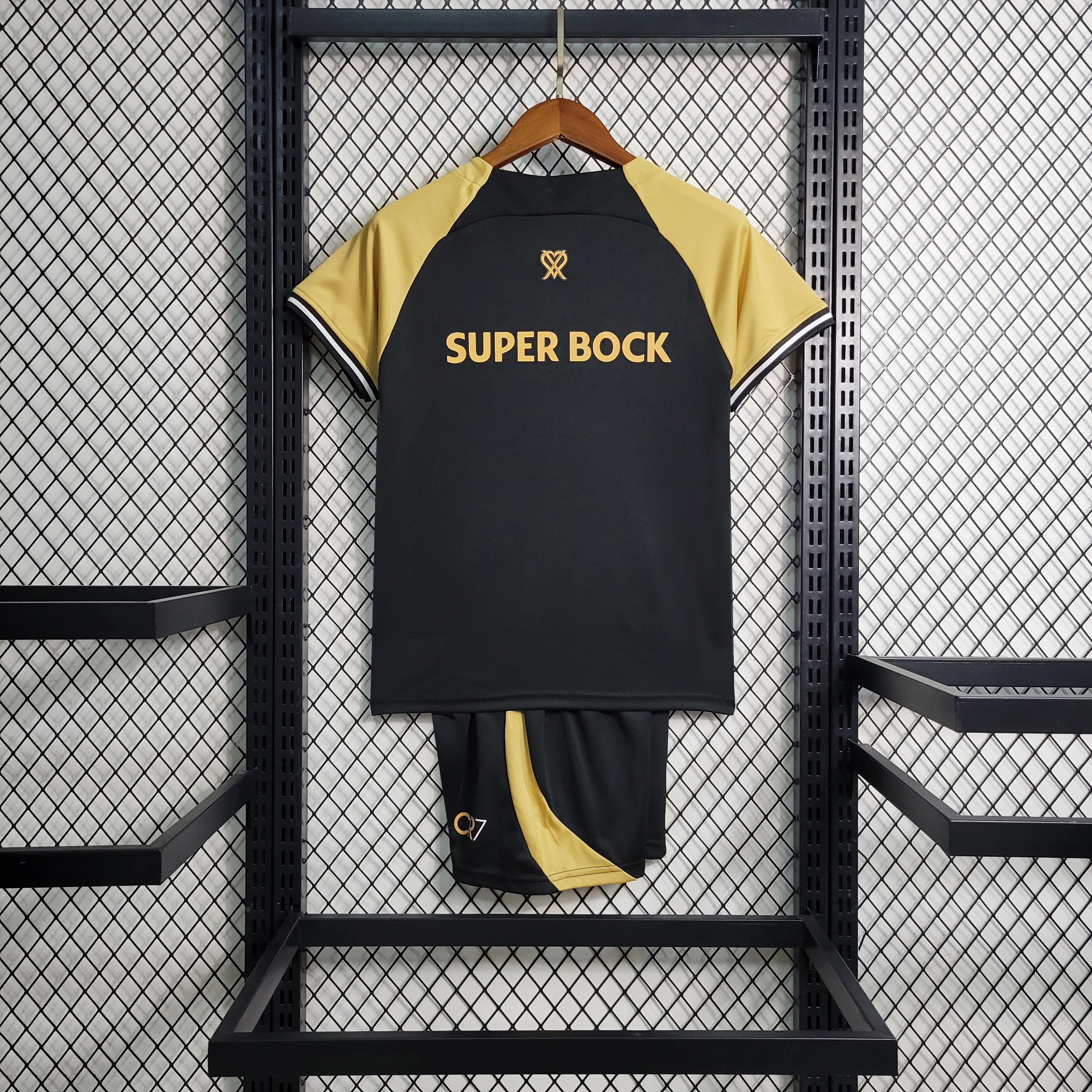 CR7 X Sporting CP Portugal 23-24 Third Kids Kit - SOCCERDEALSHOP